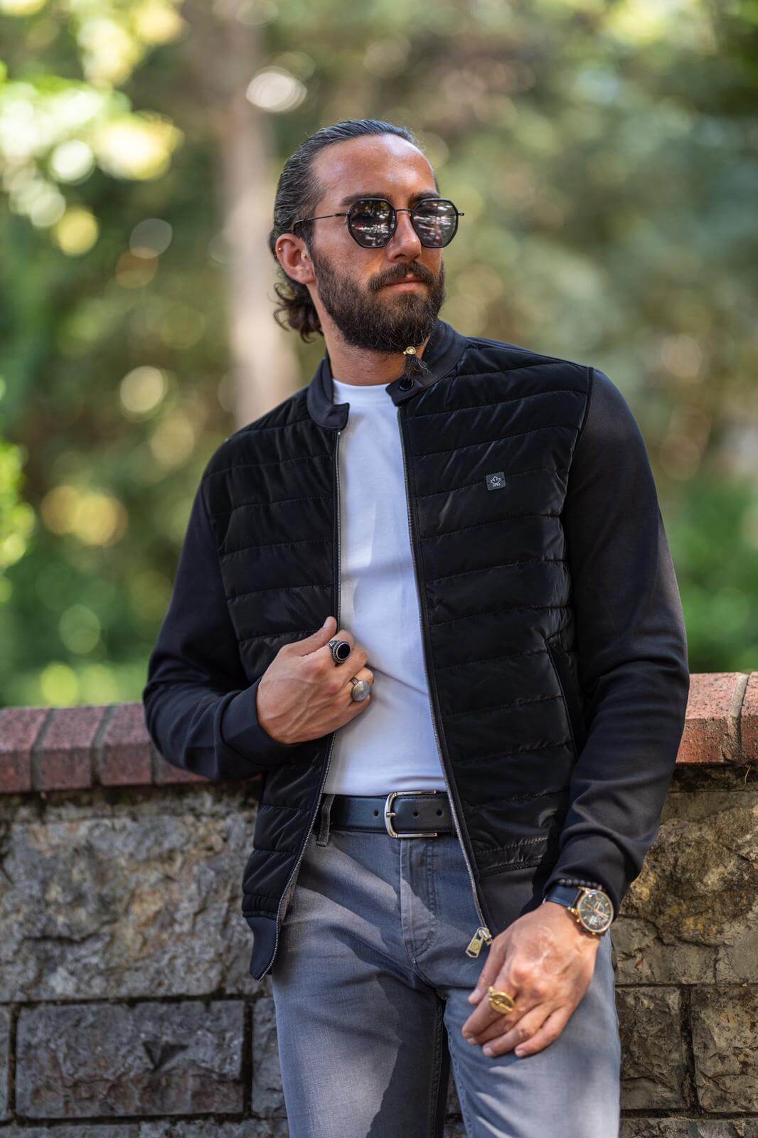 Quilted jacket mens cheap online