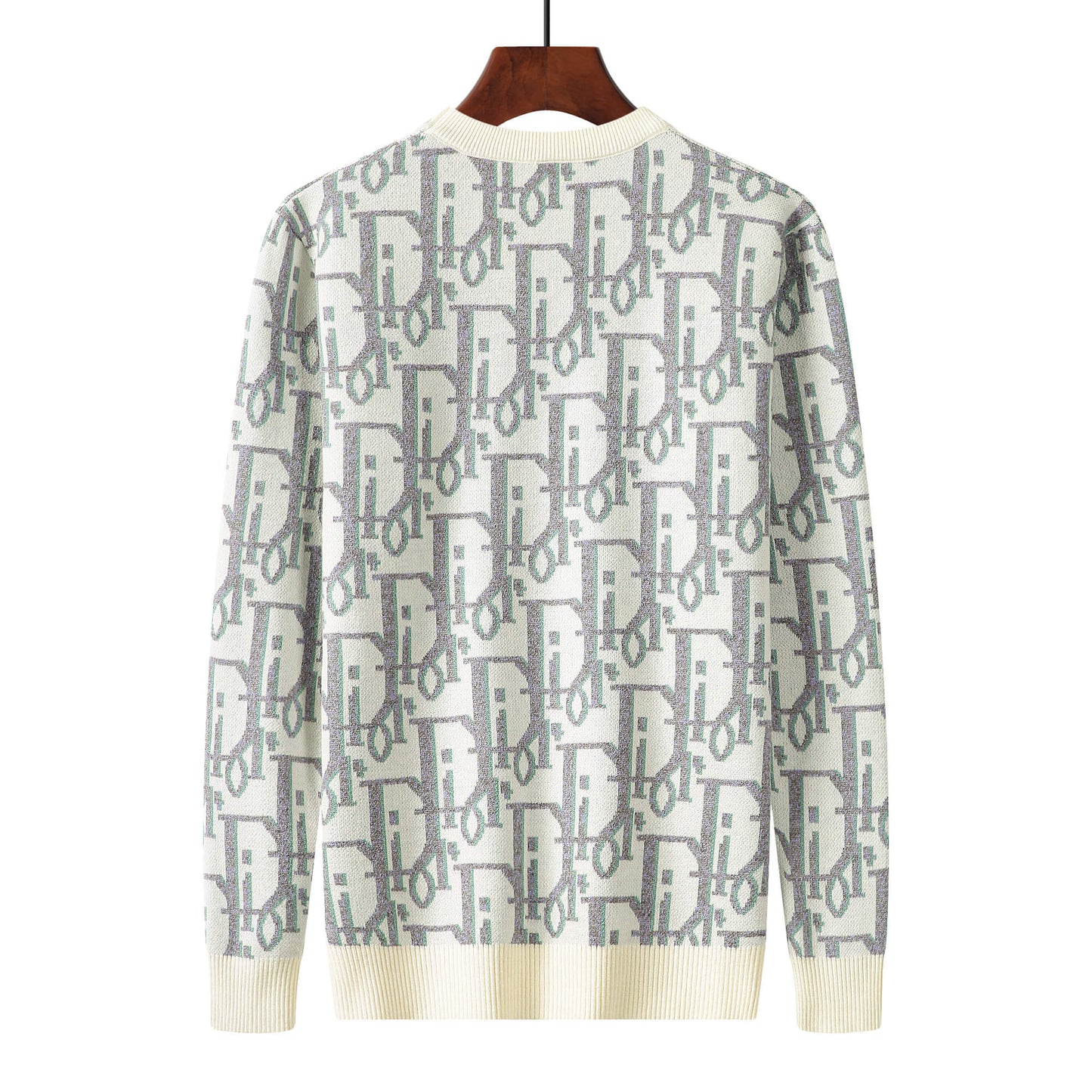 Dior Oblique motif Cream Sweater