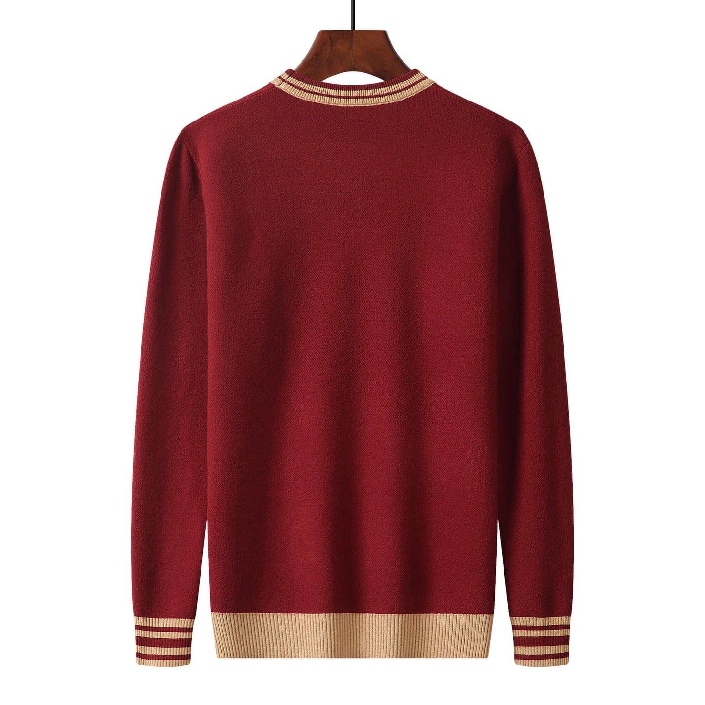 Gucci Interlocking G Burgundy Wool Sweater