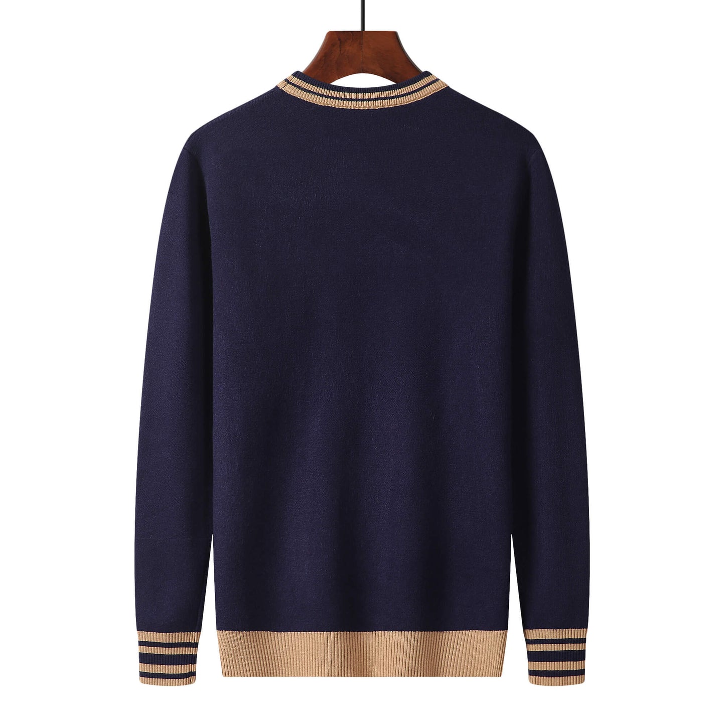 Gucci Interlocking G Navy Blue Wool Sweater