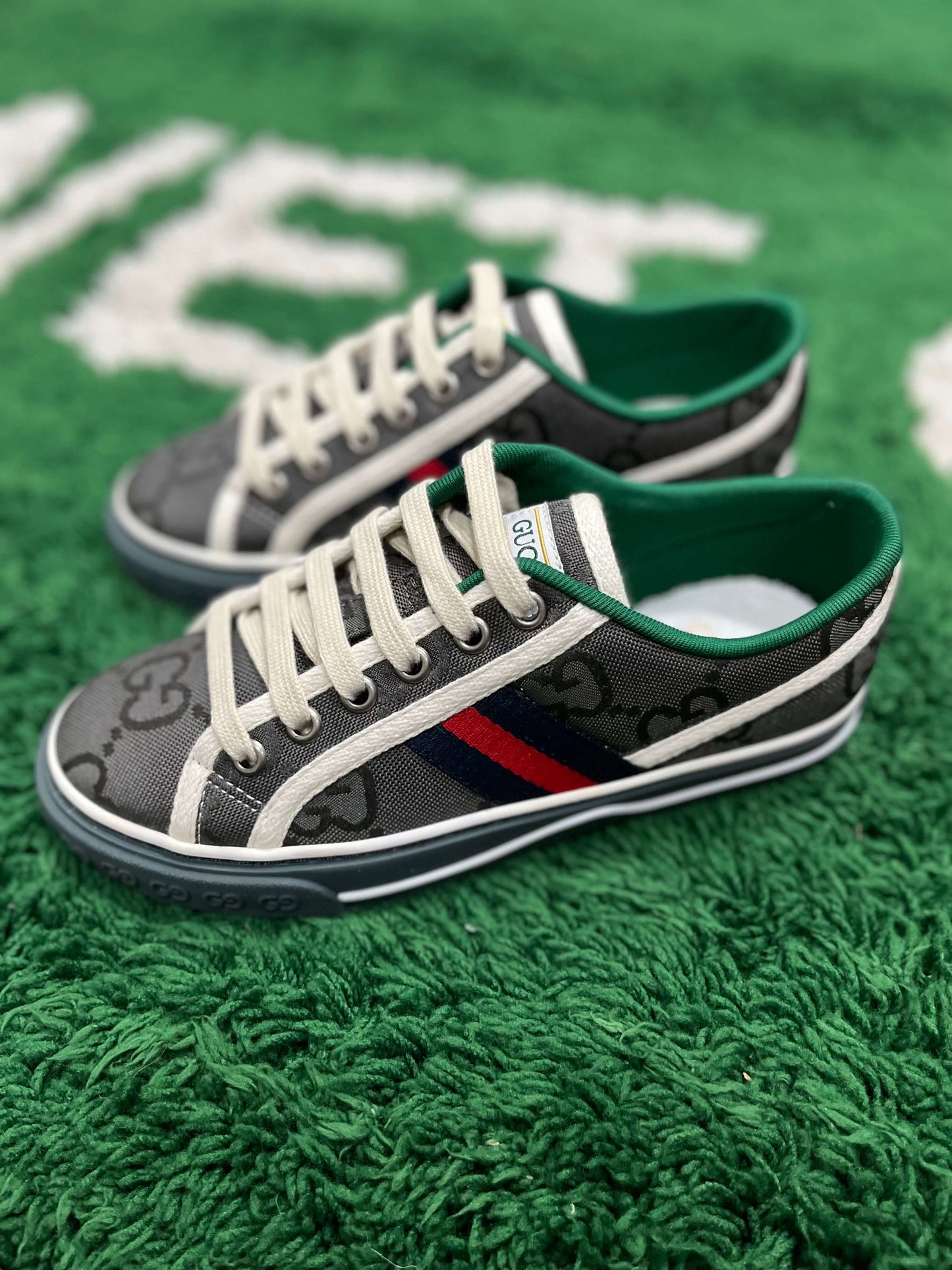 Gucci Off The Grid Tennis 1977 low  Gray ECONYL Sneaker