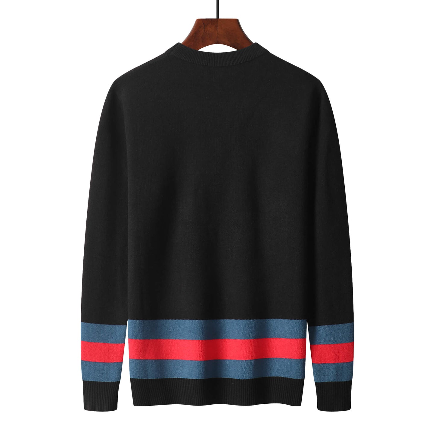 Gucci Web Stripe Black Sweater