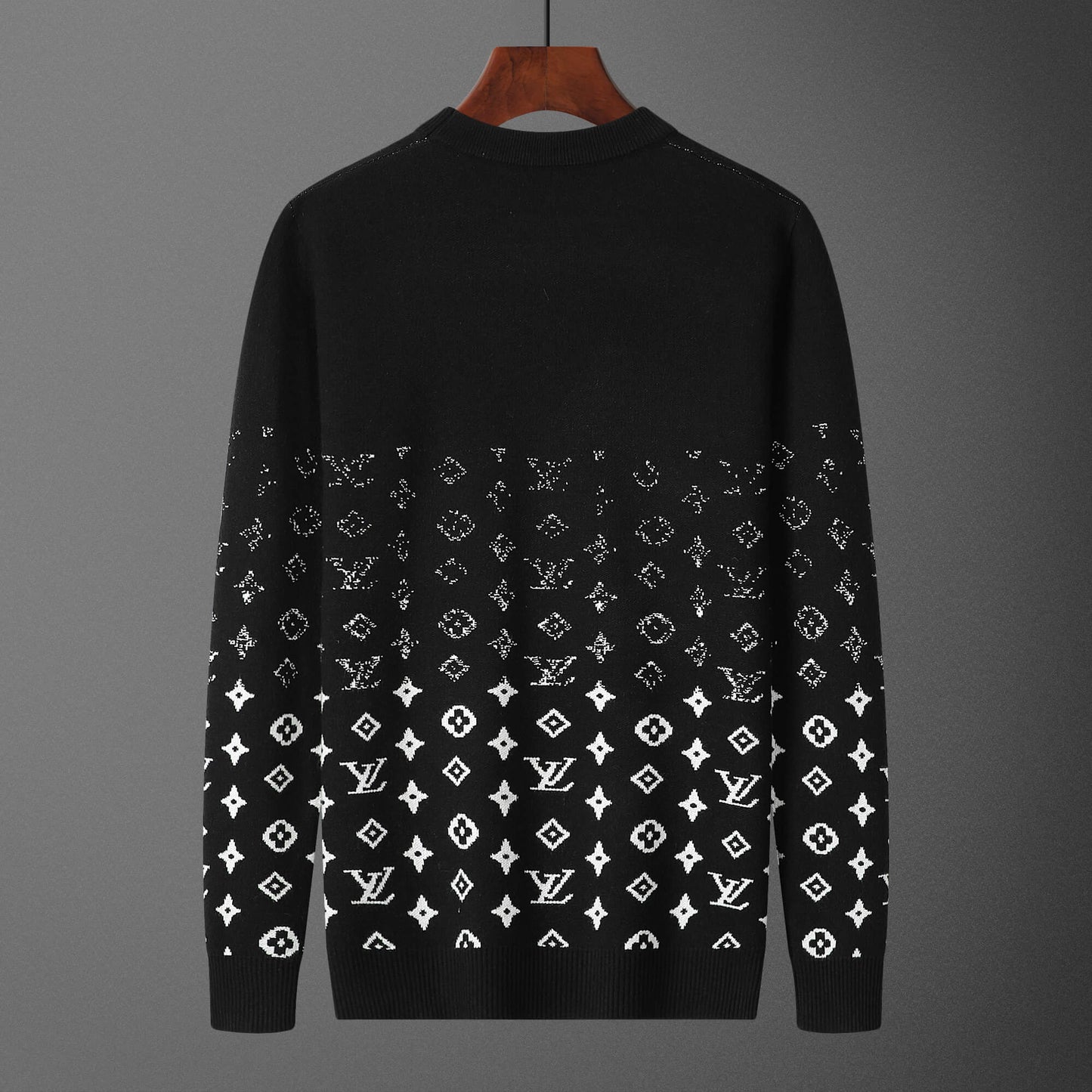 Louis Vuitton LV Gradient Monogram Cotton Crewneck Sweater