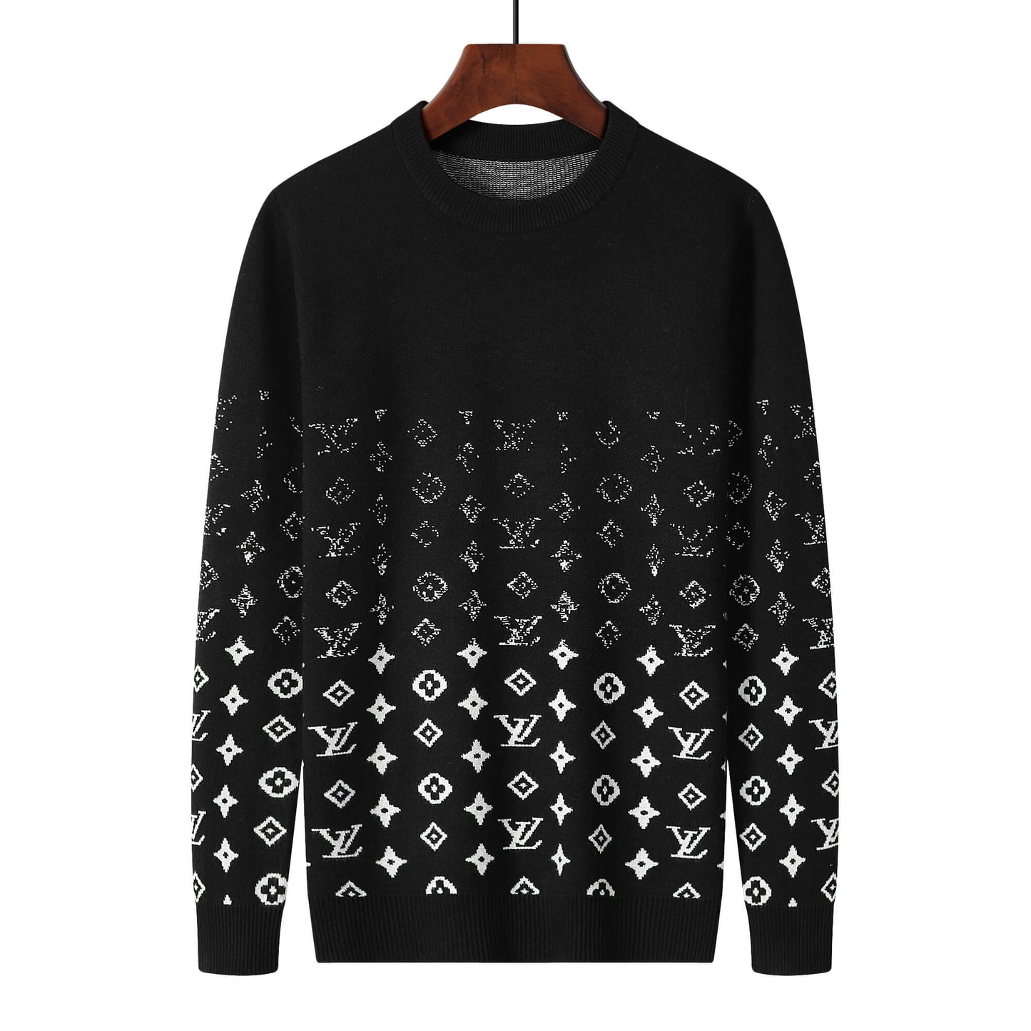 Louis Vuitton LV Gradient Monogram Cotton Crewneck Sweater