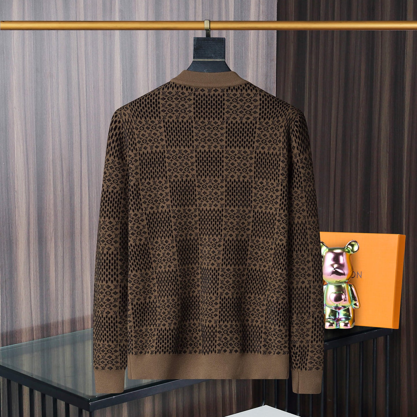 Louis Vuitton LV Monogram Pattern Sweater