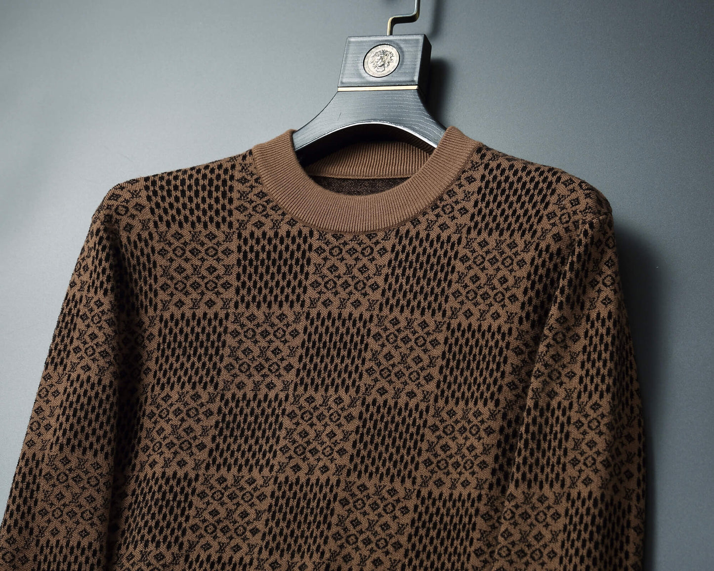 Louis Vuitton LV Monogram Pattern Sweater