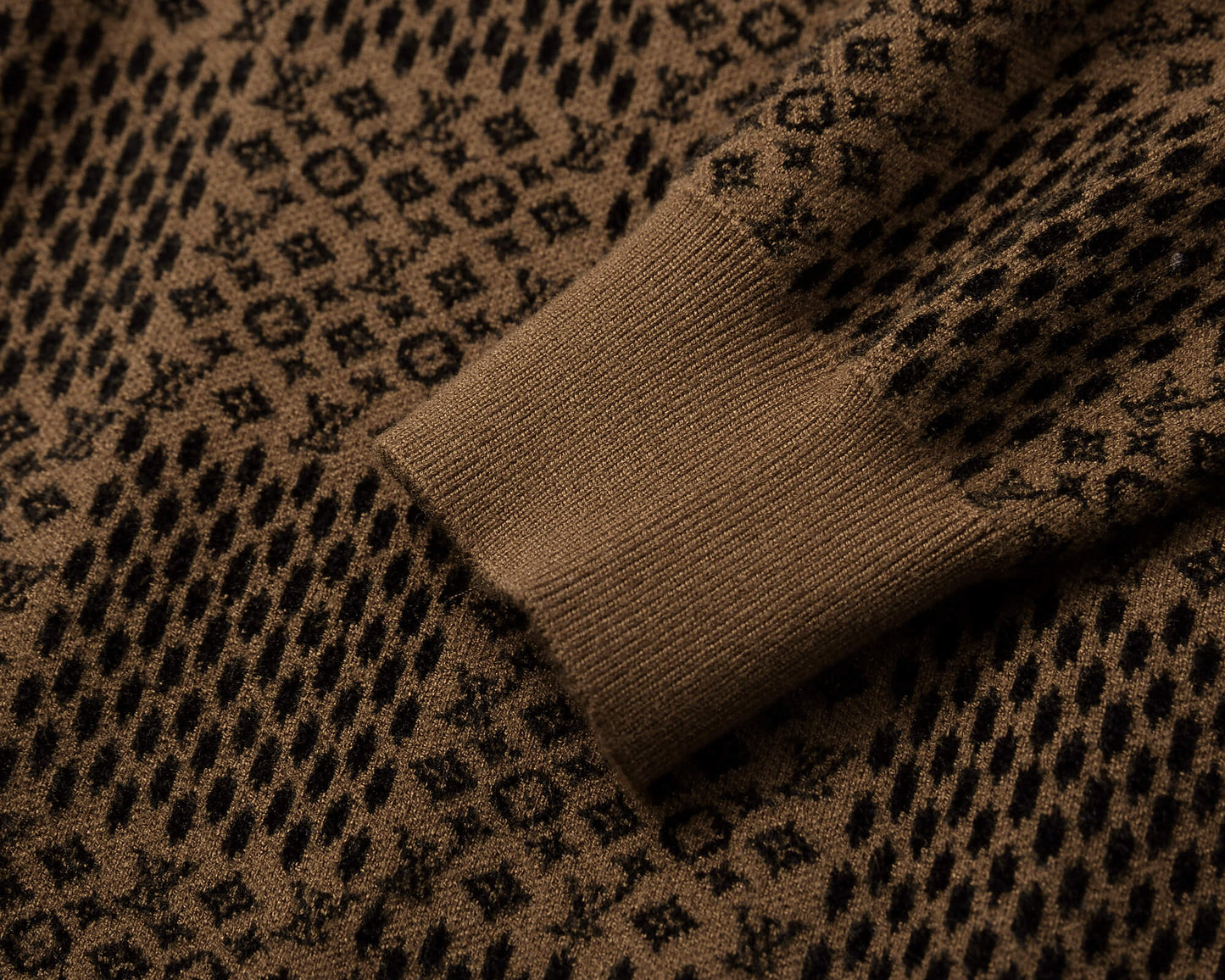 Louis Vuitton LV Monogram Pattern Sweater