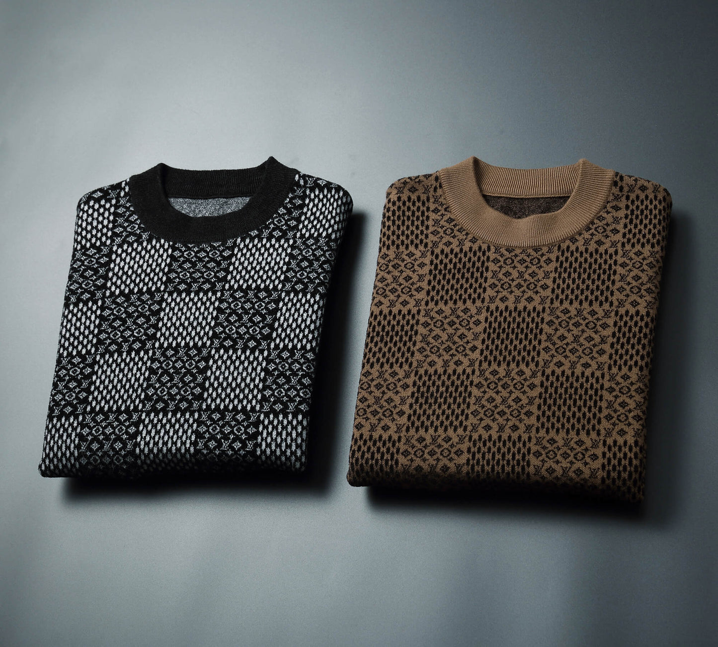 Louis Vuitton LV Monogram Pattern Sweater