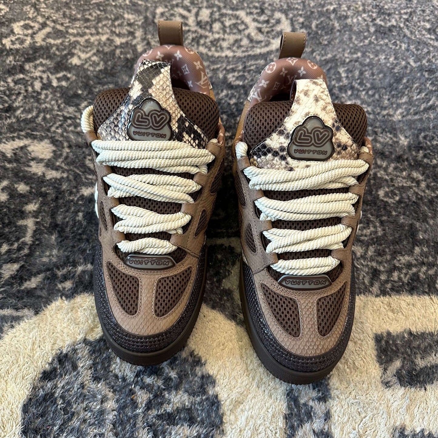 Louis Vuitton LV Trainer Brown Skate Sneaker