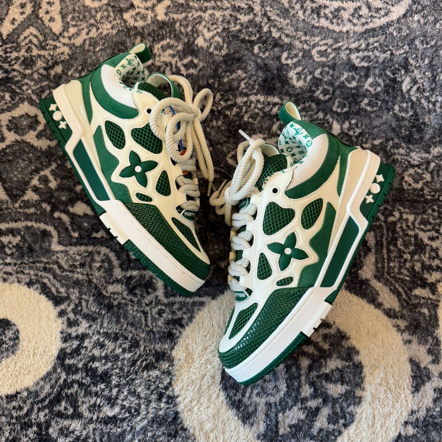 Louis Vuitton LV Trainer Green Skate Sneaker