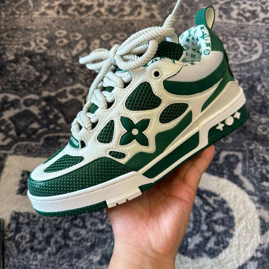 Louis Vuitton LV Trainer Green Skate Sneaker