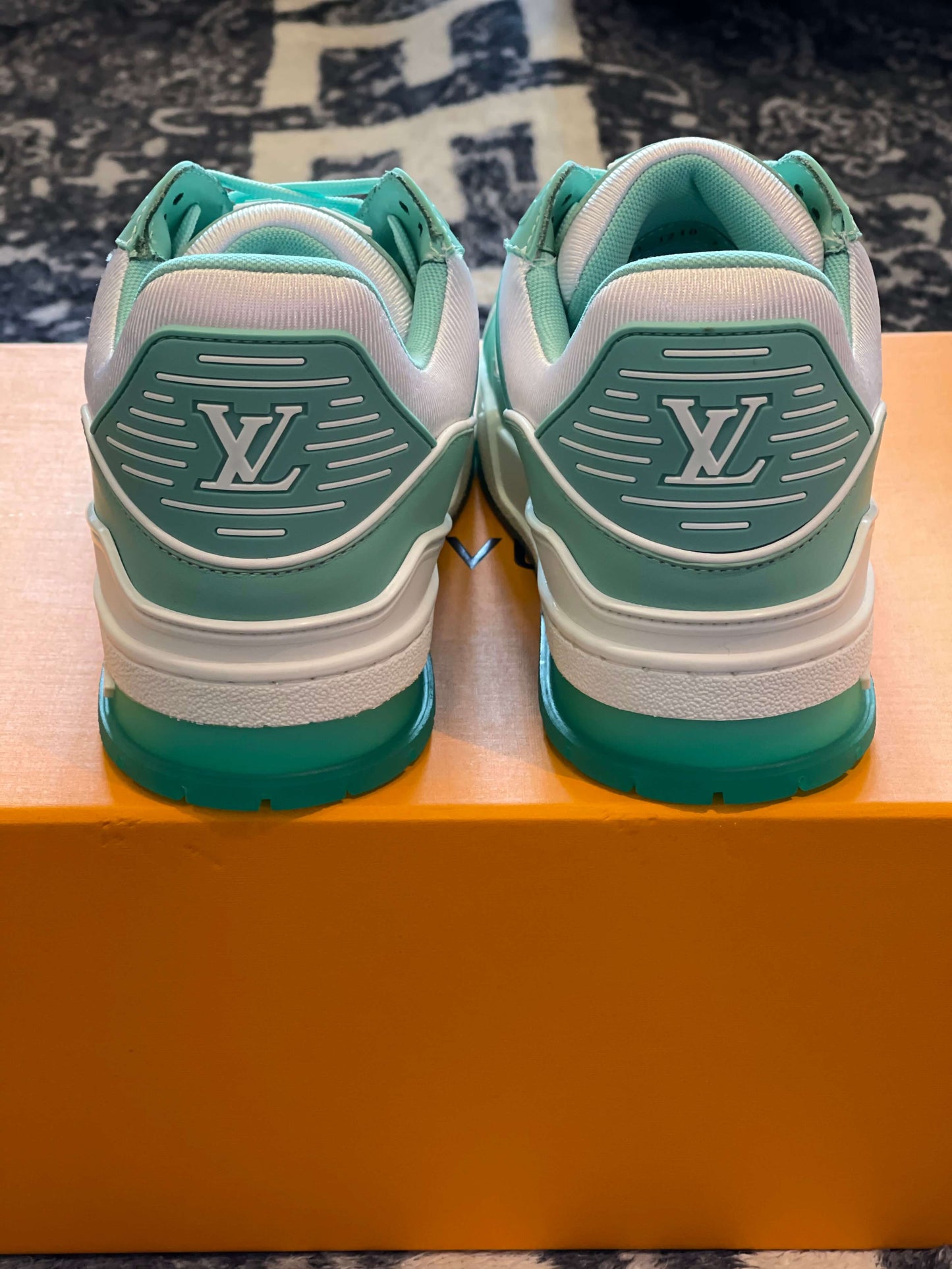 Louis Vuitton LV Trainer Mint Green sneaker