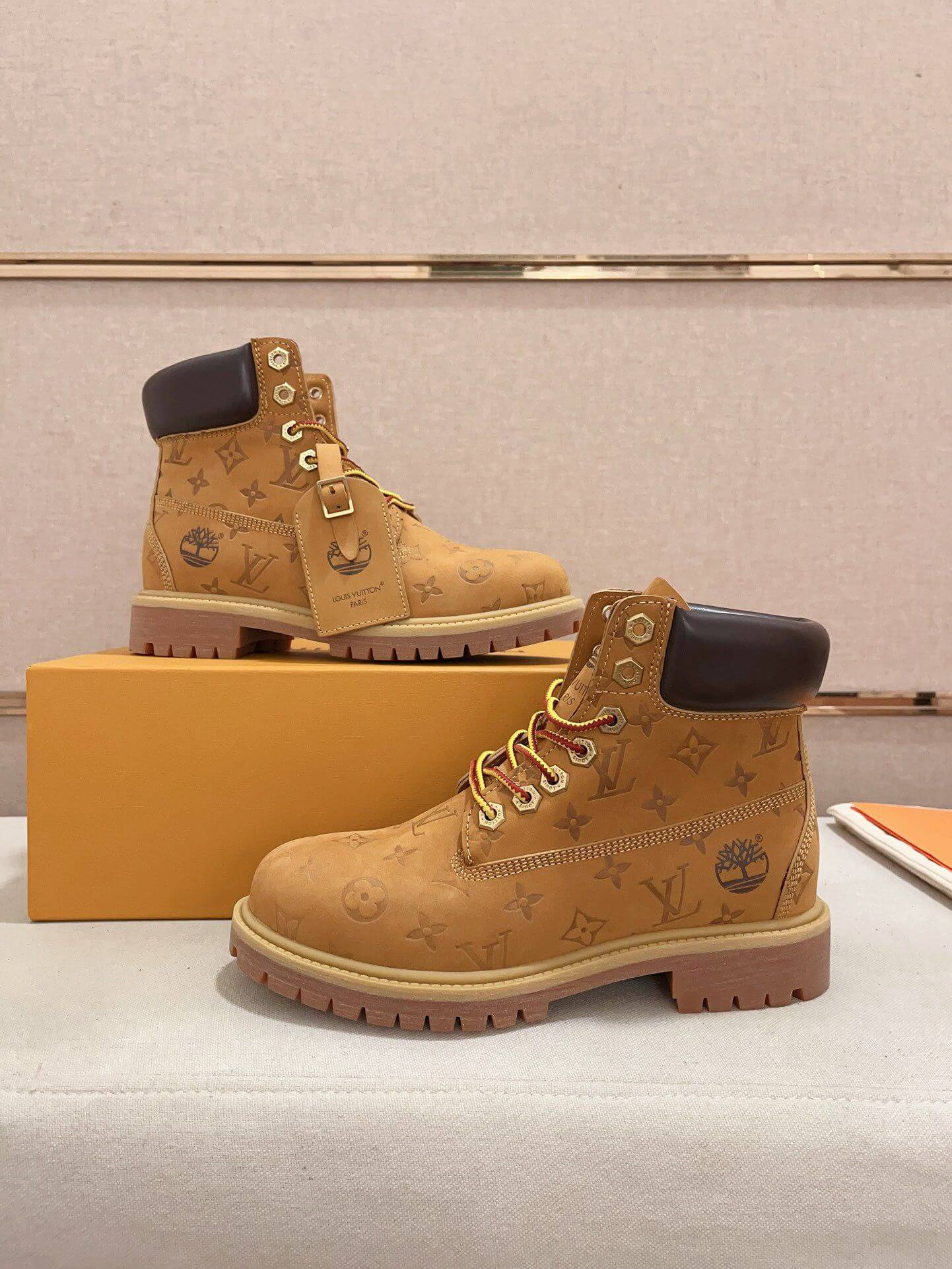 Louis Vuitton LV x Timberland 6-Inch Ankle Boot "Wheat"