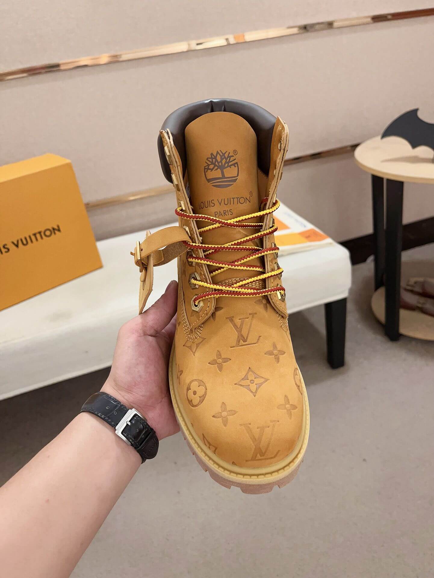 Louis Vuitton LV x Timberland 6-Inch Ankle Boot "Wheat"