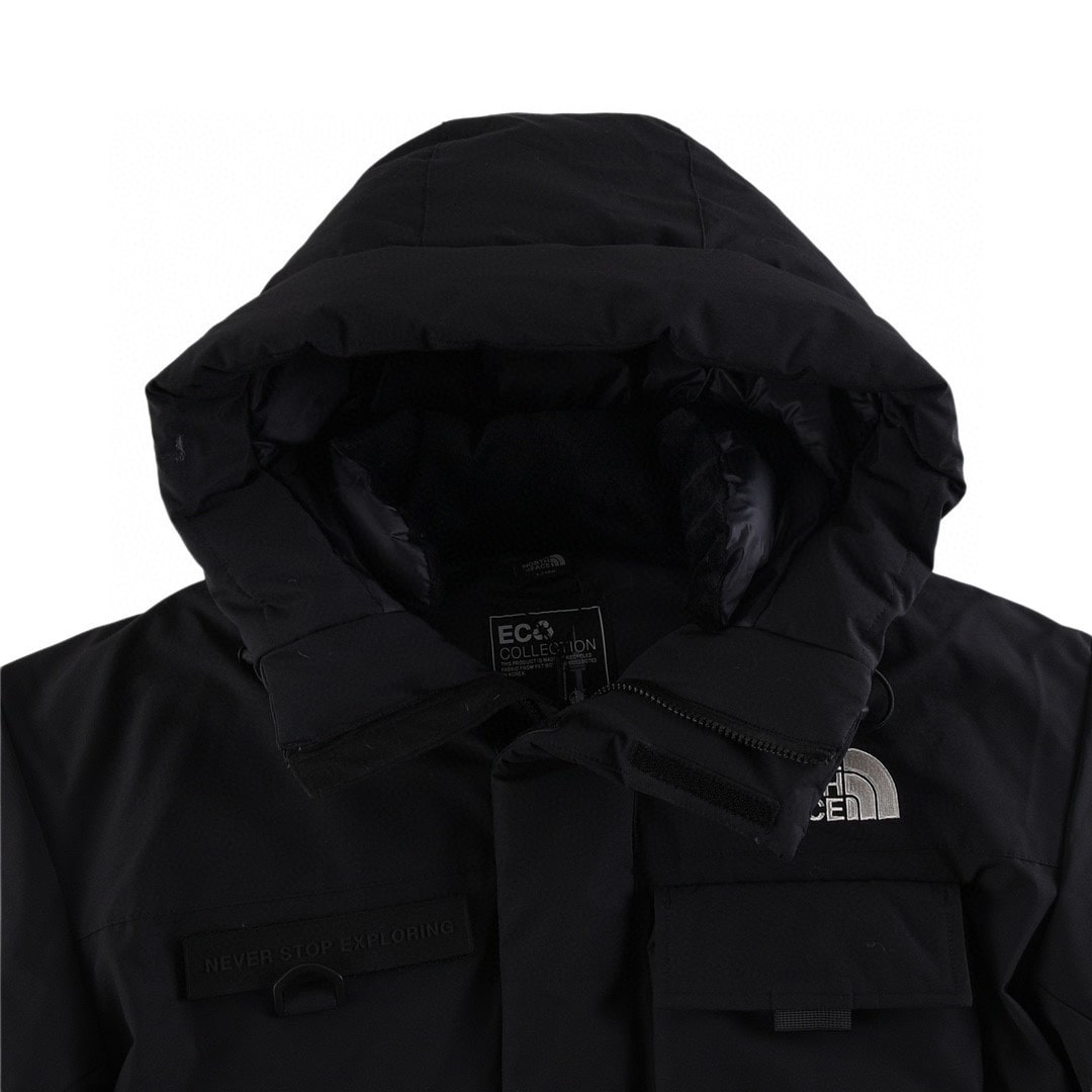 North Face Eco Polar Air Black Down Jacket