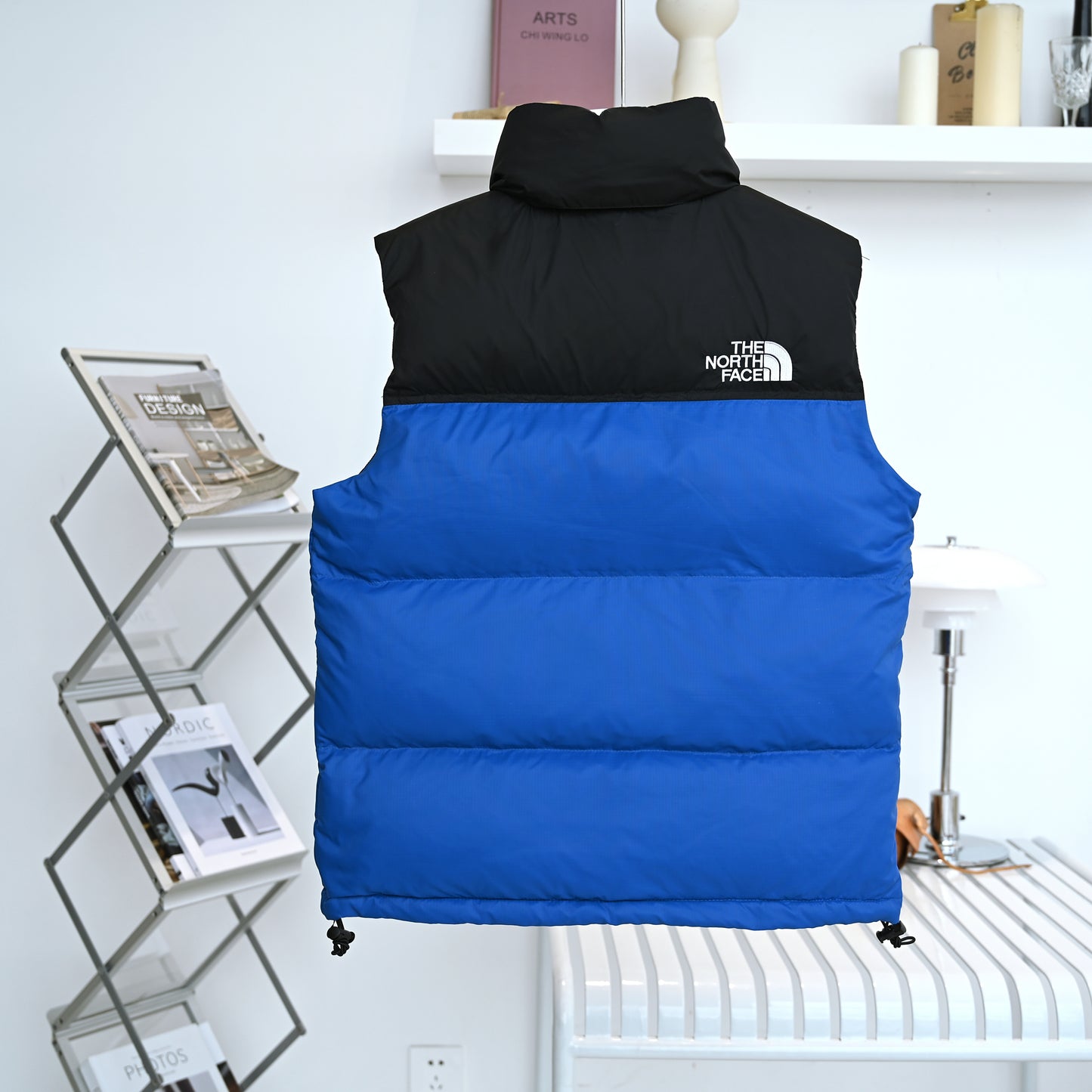 The North Face 1996 Retro Nuptse Blue Down Vest