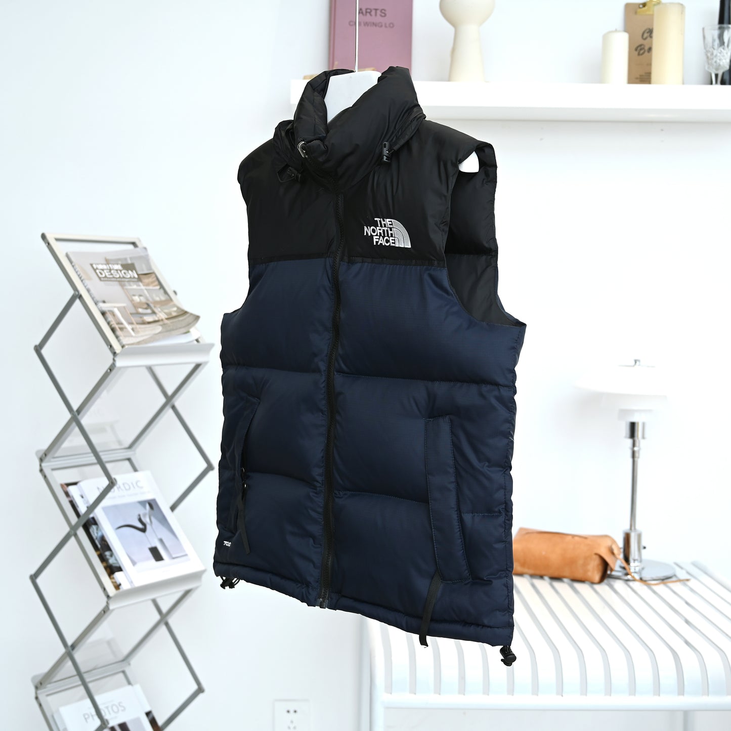 The North Face 1996 Retro Nuptse Navy Blue Down Vest