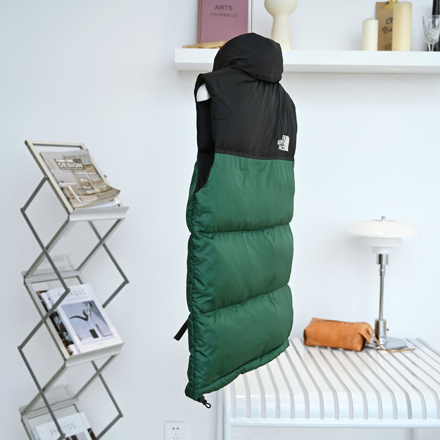 The North Face 1996 Retro Nuptse Deep Green Down Vest