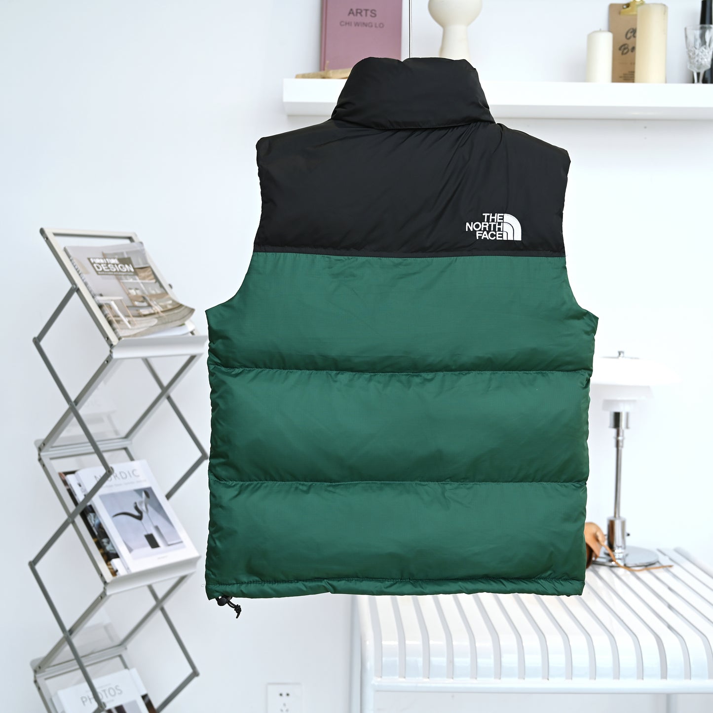 The North Face 1996 Retro Nuptse Deep Green Down Vest