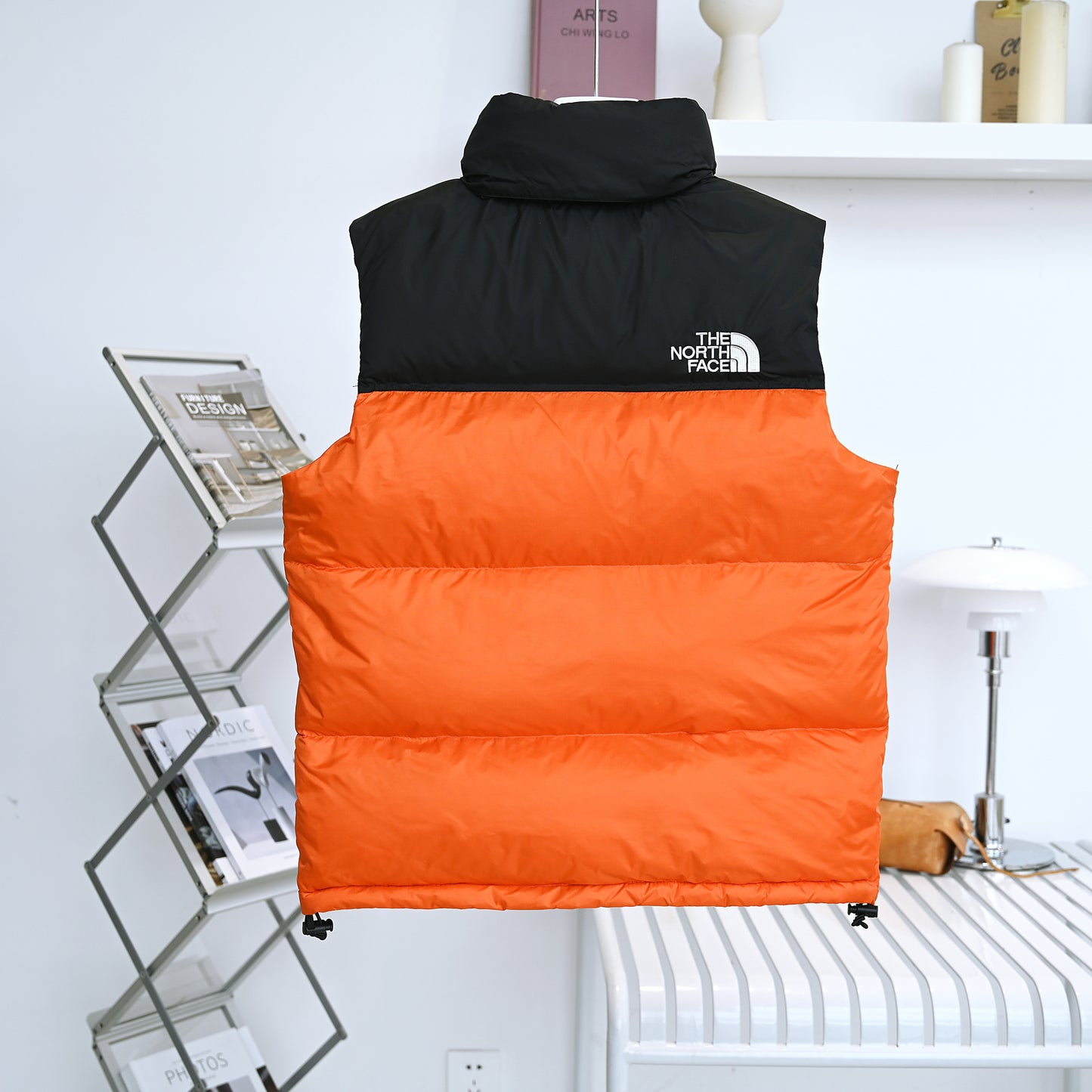 The North Face 1996 Retro Nuptse Orange Down Vest