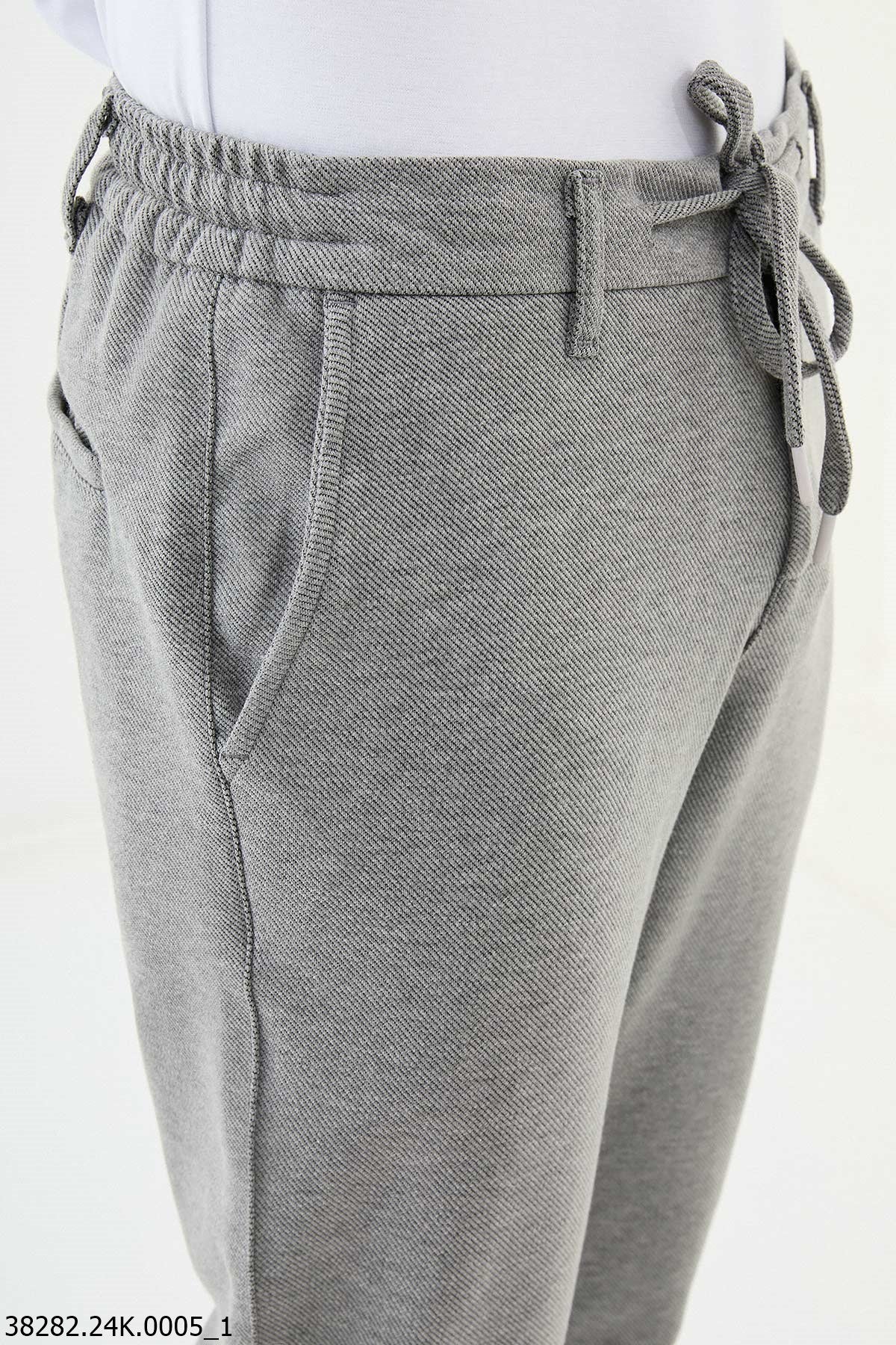 Premium Men's Gray Drawstring Pants