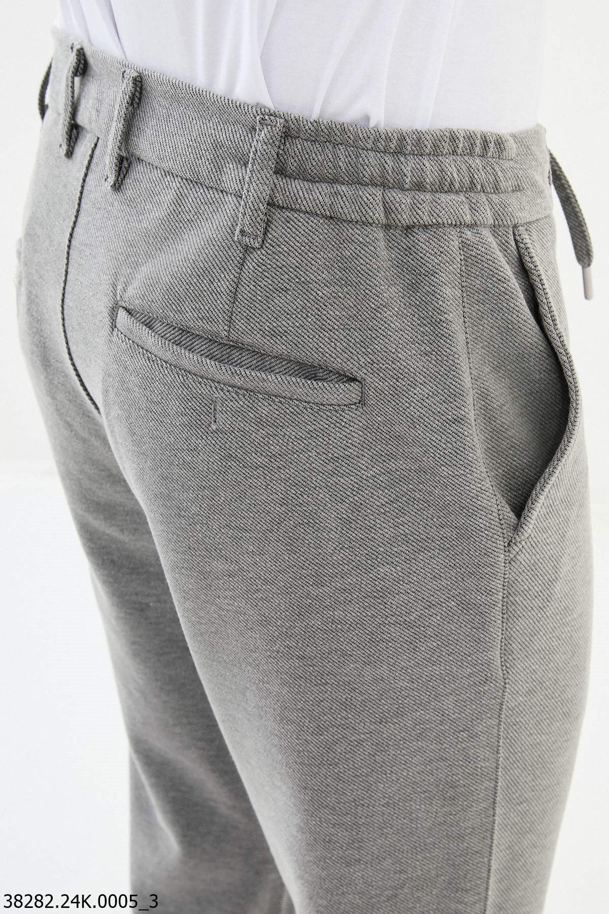 Premium Men's Gray Drawstring Pants