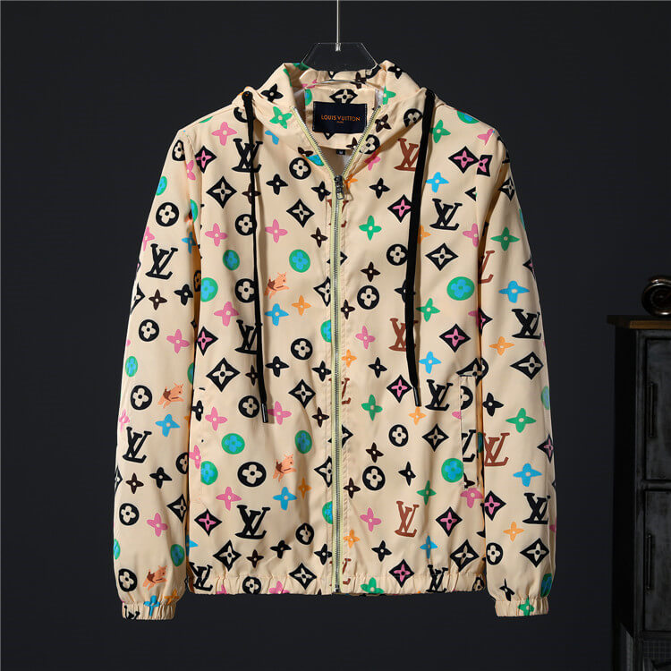 Louis Vuitton LV Printed Monogram Windbreaker