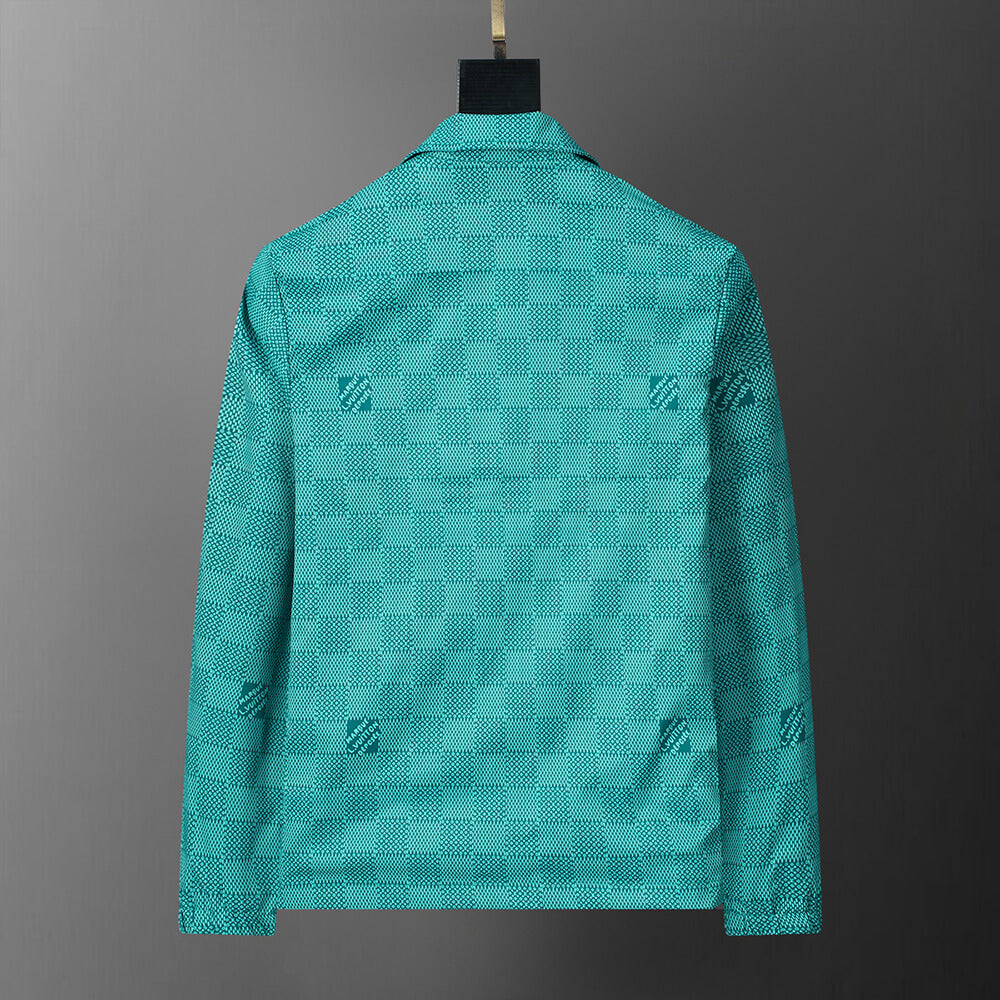 Louis Vuitton Monogram Printed Nylon Windbreaker Jacket