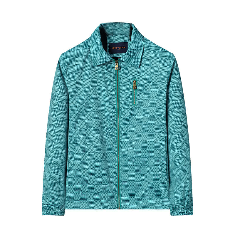 Louis Vuitton Monogram Printed Nylon Windbreaker Jacket