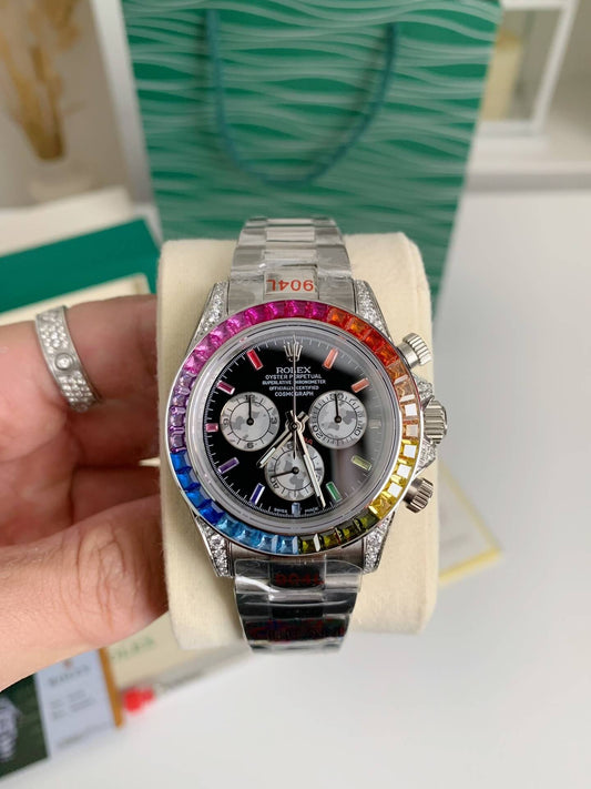 Rolex Cosmograph Daytona "Rainbow" 40mm Oro Bianco