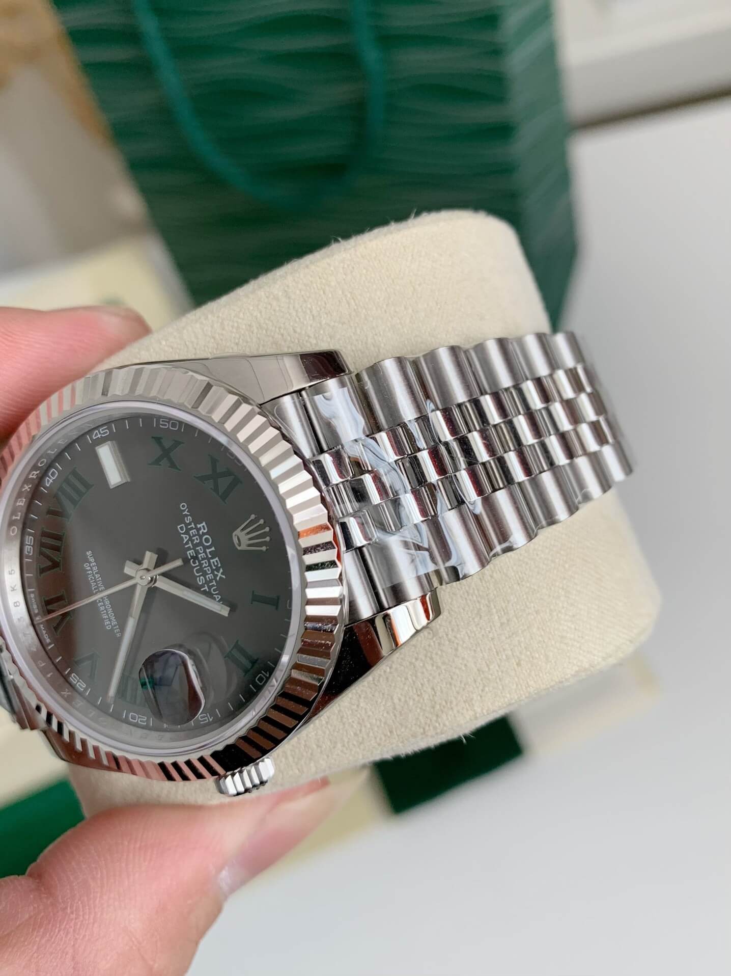 Rolex DaJust 41 Wimbledon marcar