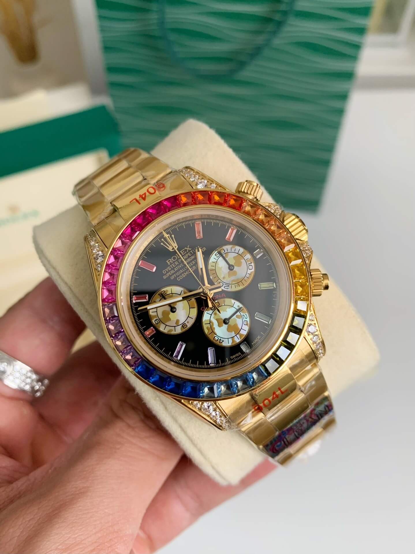 Rolex Daytona Cosmograph "Arcobaleno" 40mm Oro Giallo