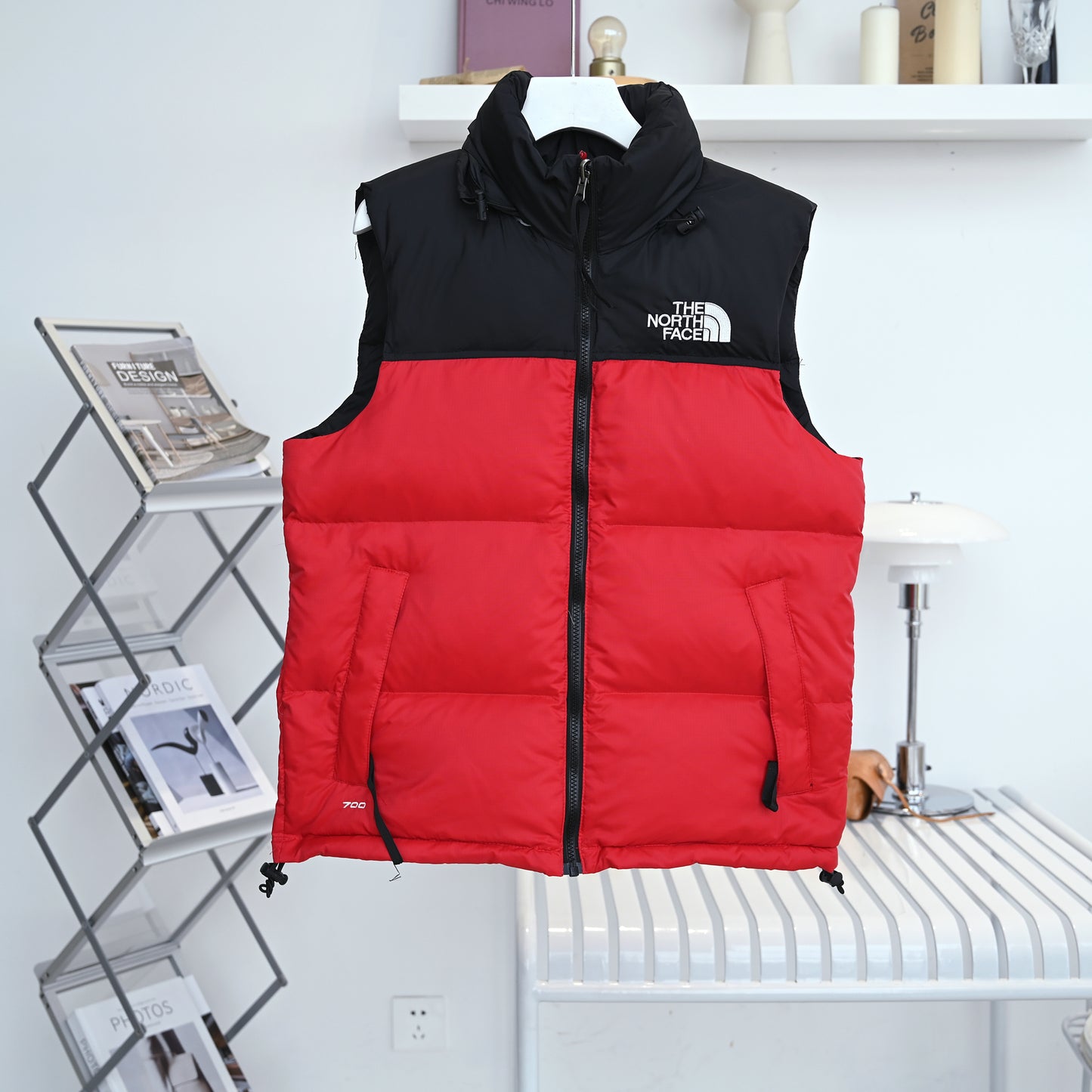 The North Face 1996 Retro Nuptse Red Down Vest