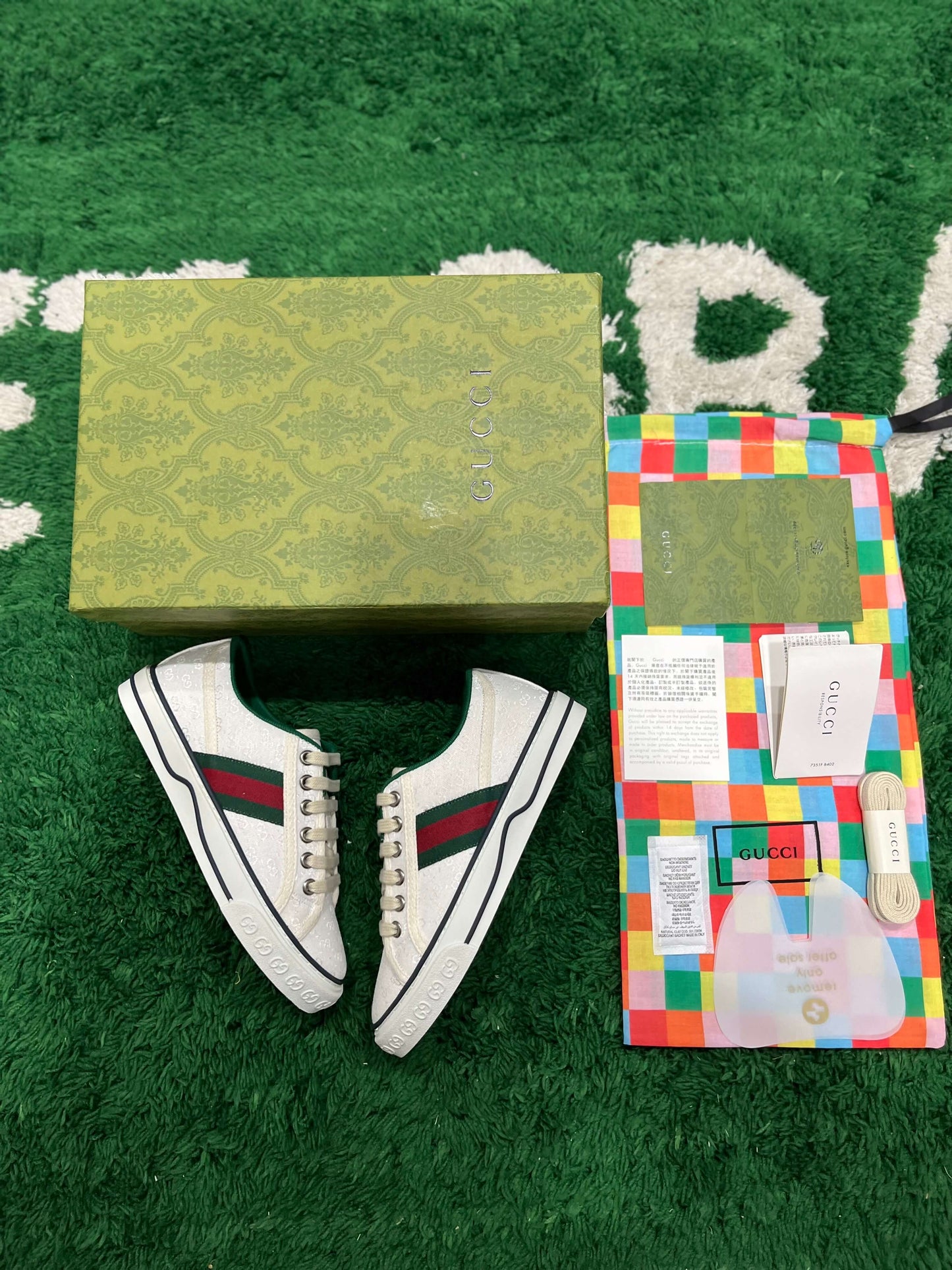 Gucci Tennis 1977 Women's White Sneaker