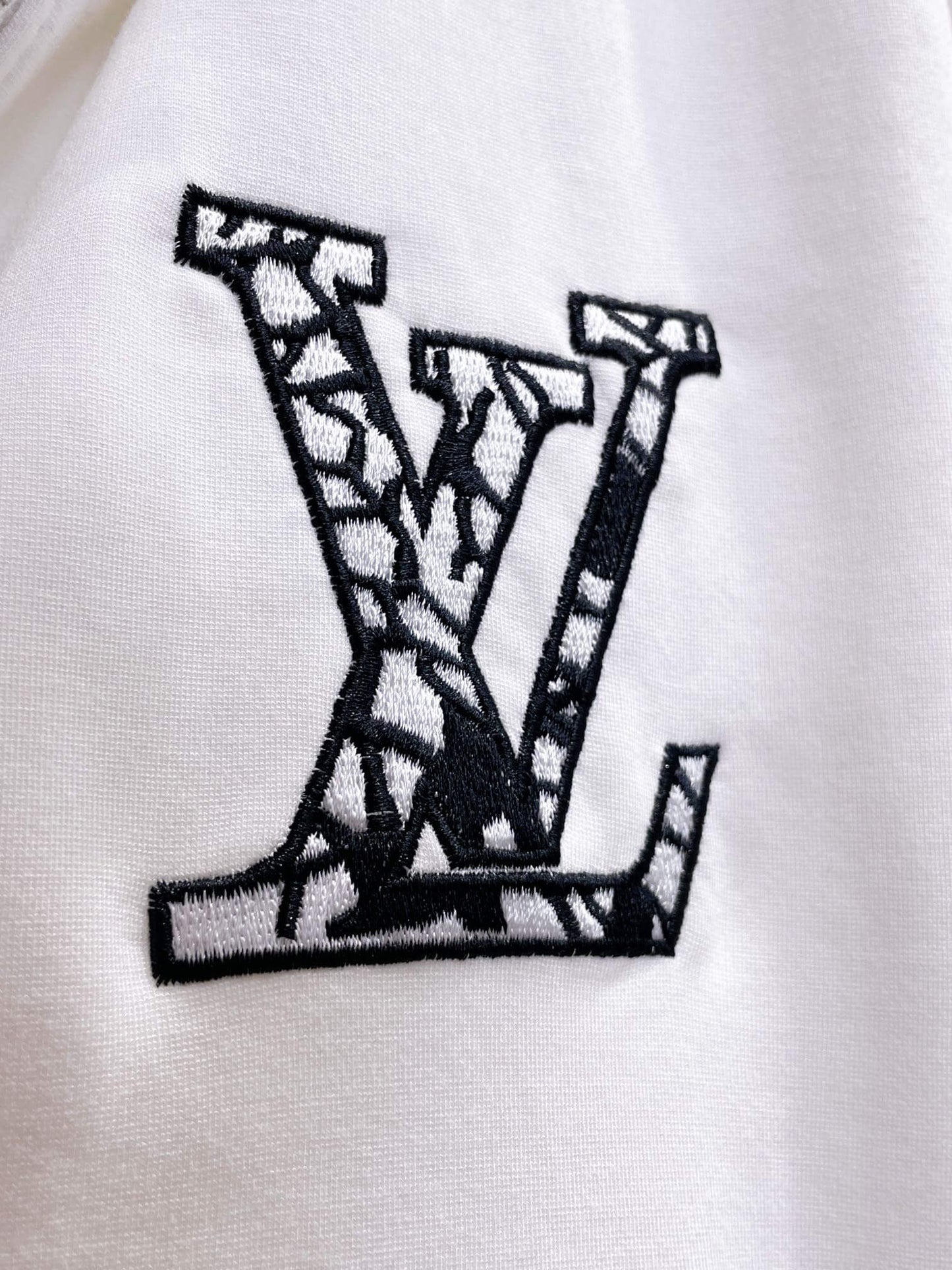 Louis Vuitton Fair Isle Stripe White Tracksuit