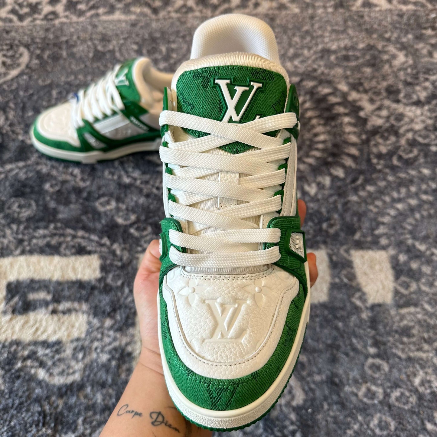 Zapatillas deportivas LV Green Trainer