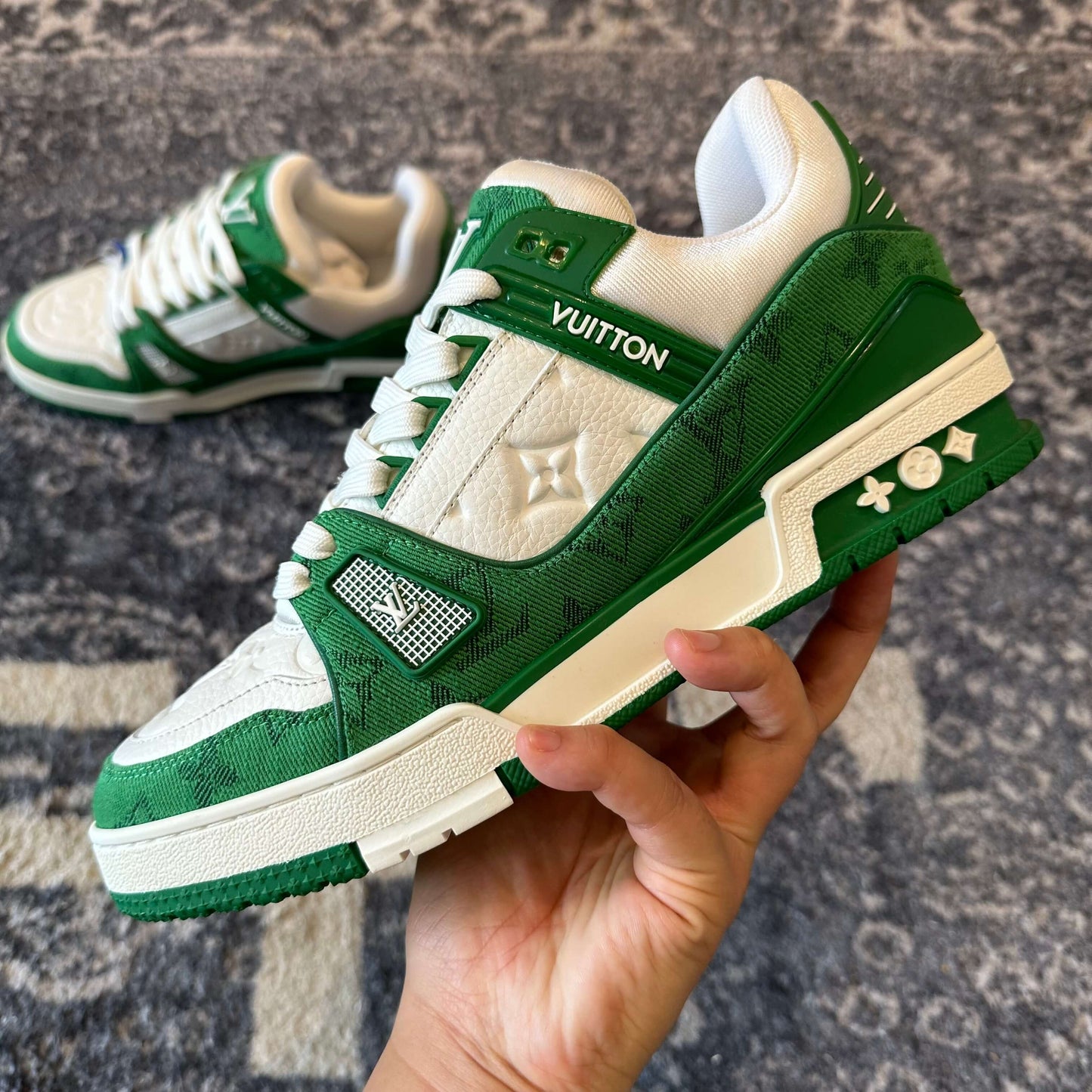 Zapatillas deportivas LV Green Trainer