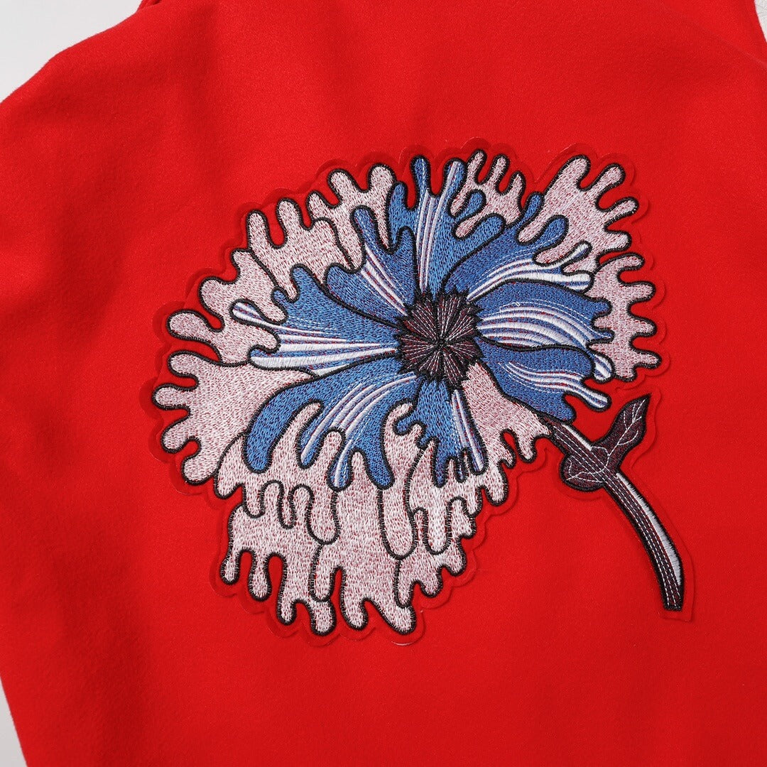 Louis Vuitton X Yayoi Kusama Flower Red Varsity Jacket