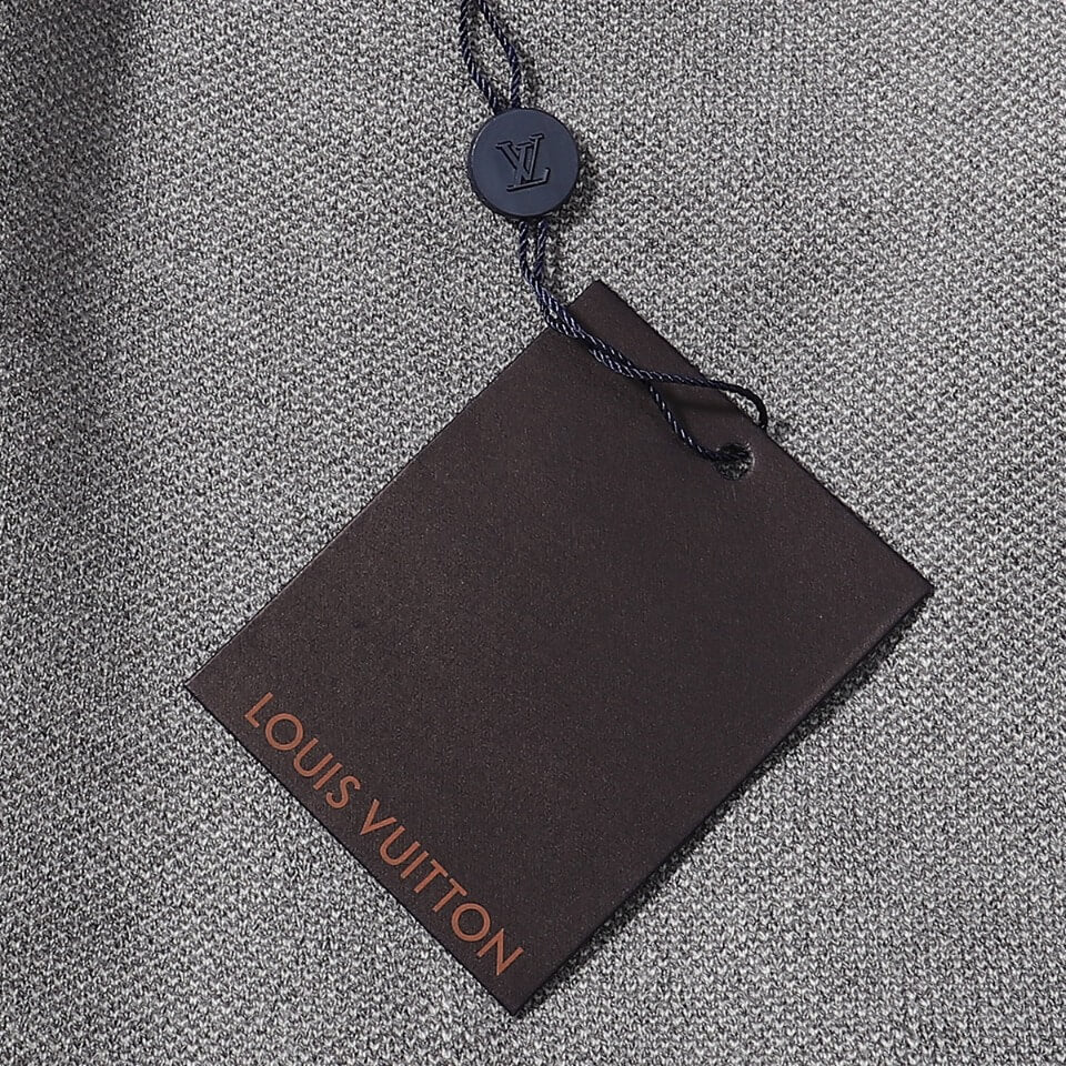 Louis Vuitton Grey and White Monogram Gradient Sweater