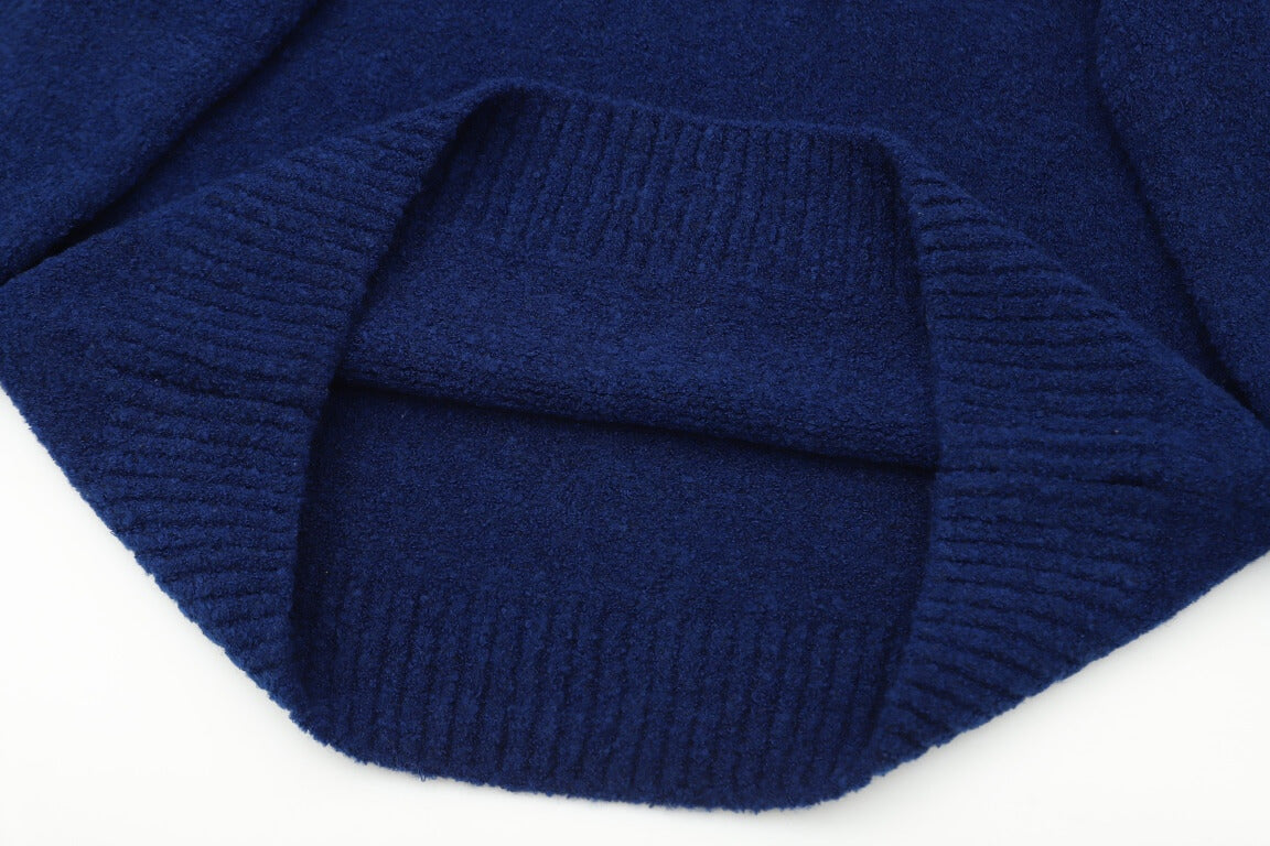 Louis Vuitton LV Blue Intarsia Crewneck Sweater