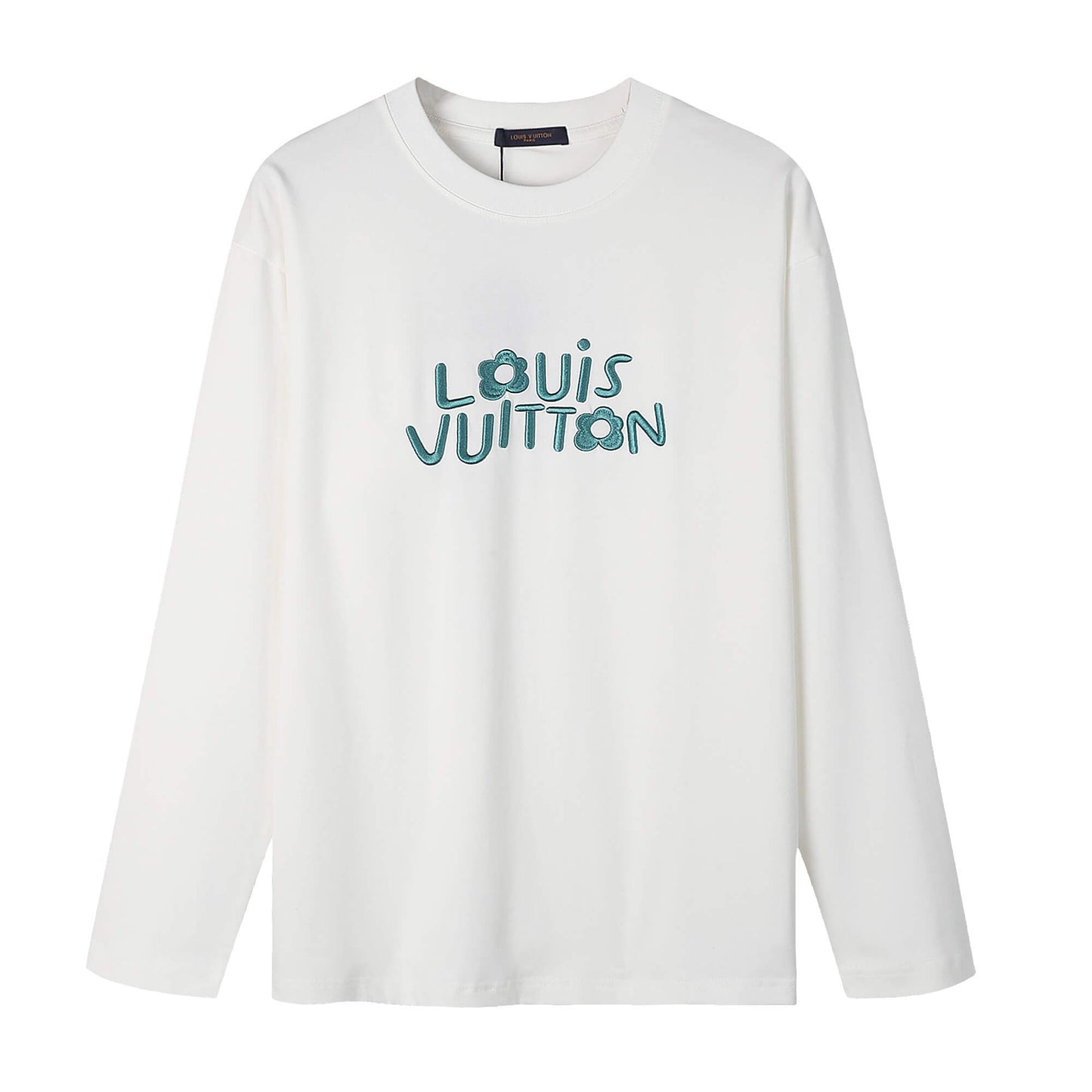 Louis Vuitton Embroidered Logo Long Sleeve T-Shirt