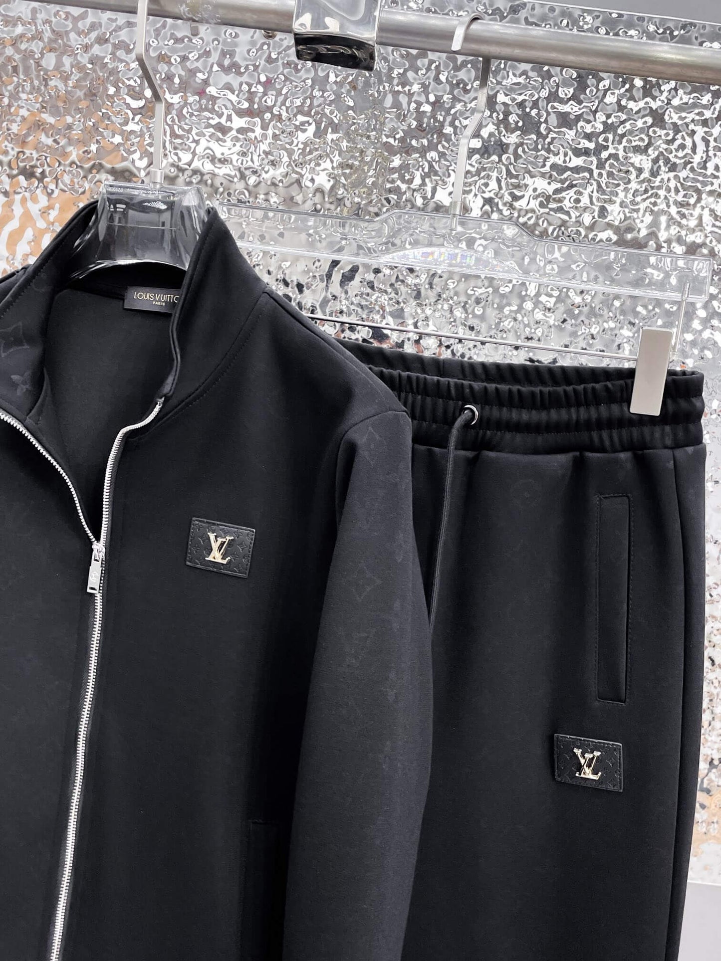 Louis Vuitton Monogram Eclipse Black Tracksuit