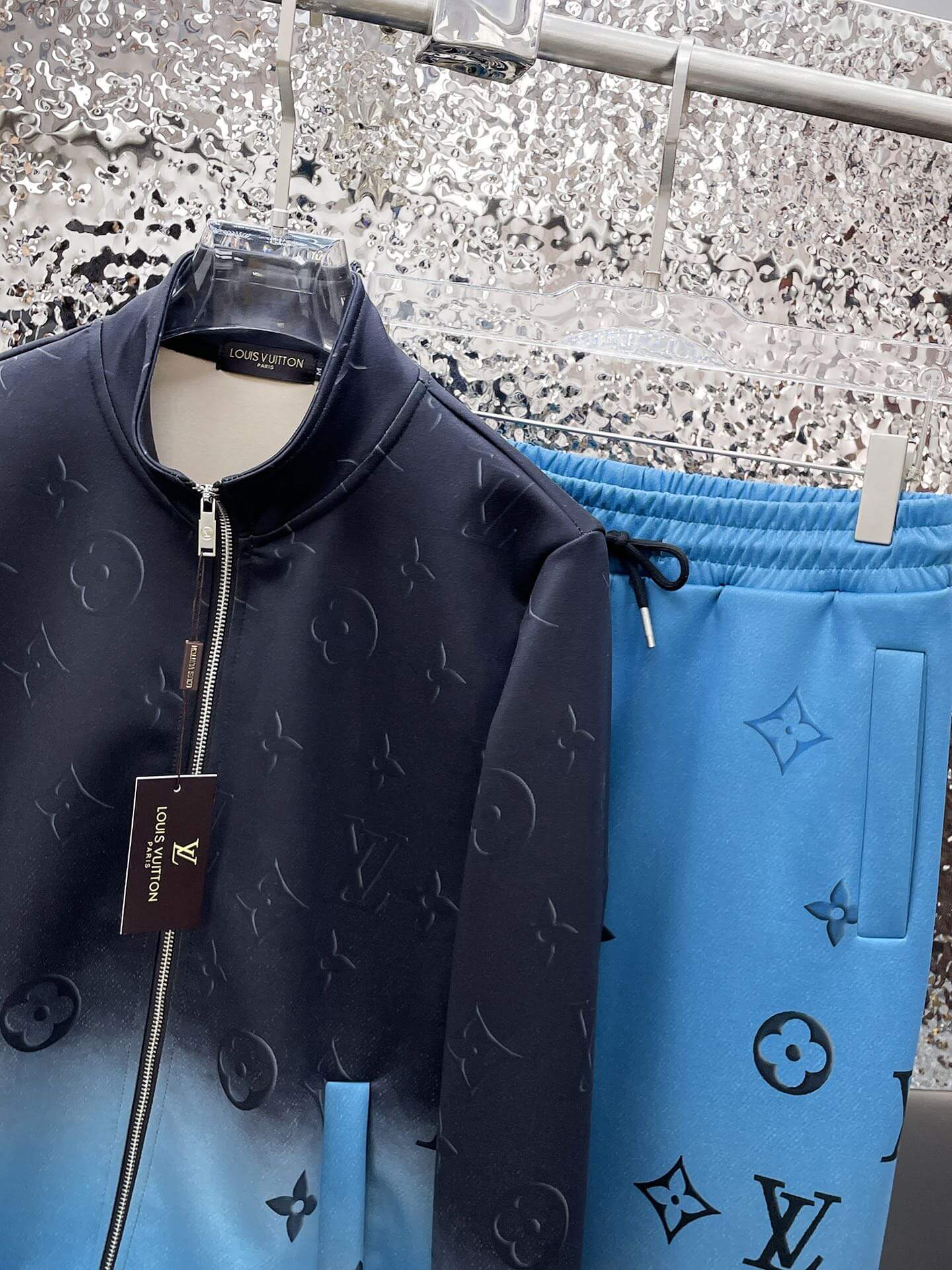 Trening Louis Vuitton Monogram Black Blue Gradient