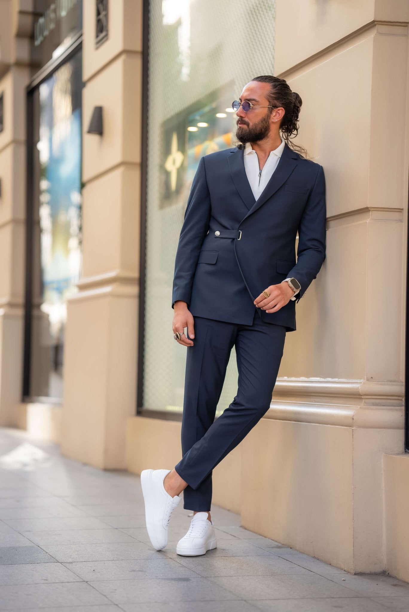 Navy Blue Suit