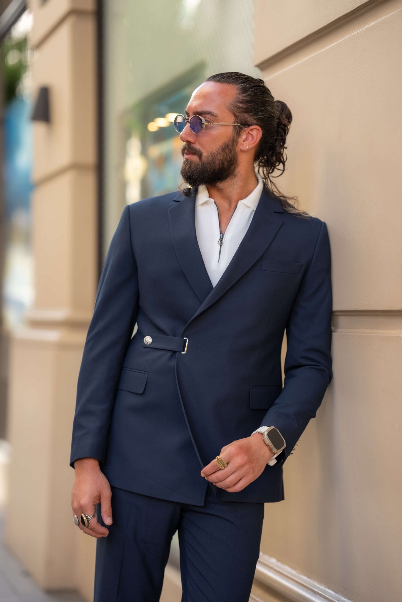 Navy Blue Suit