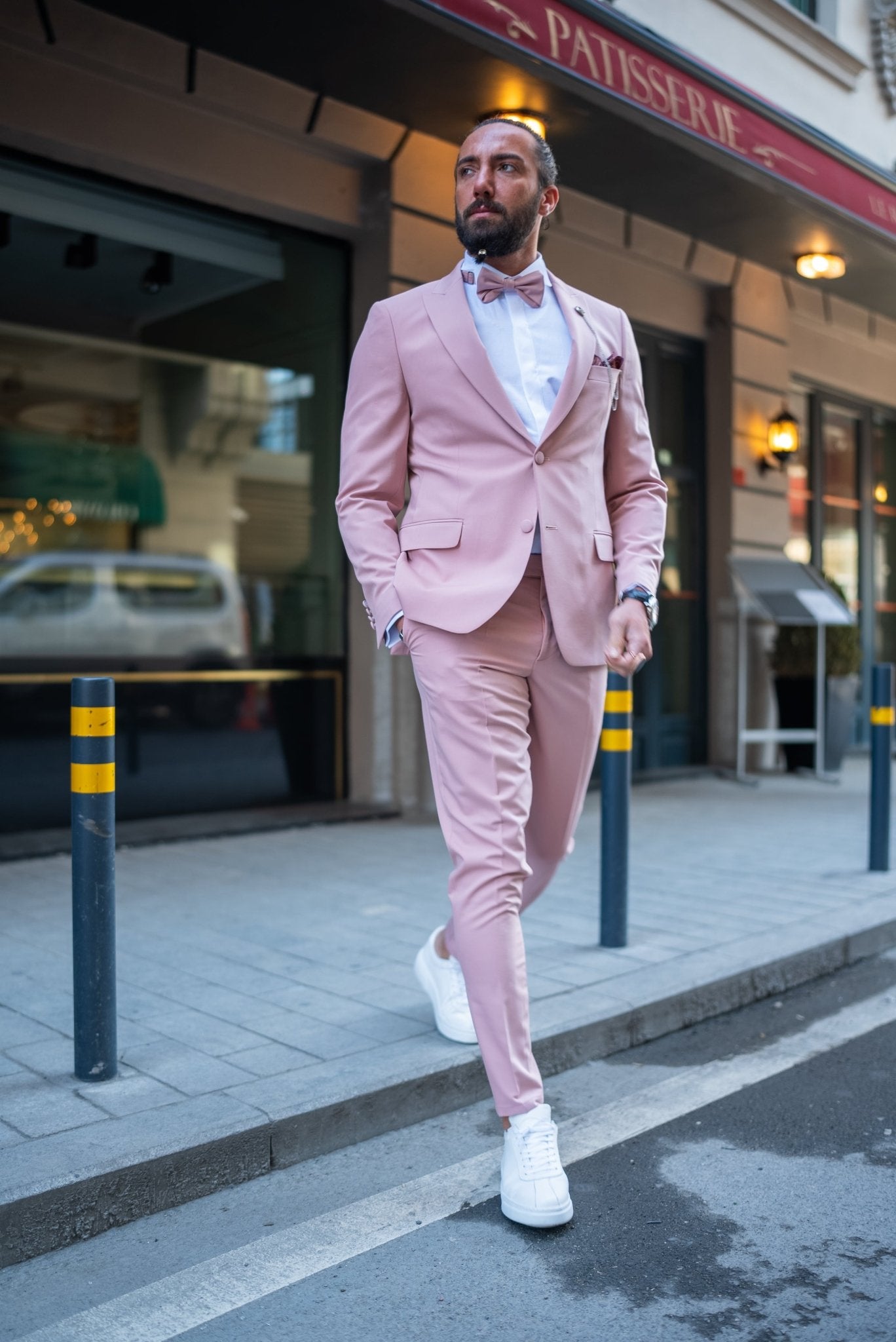 Pink Panache Tuxedo