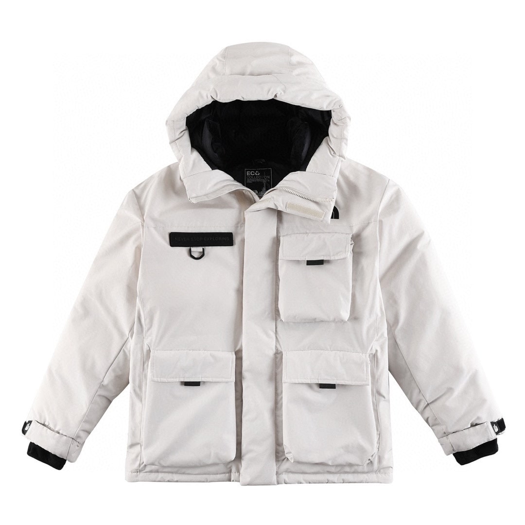 North Face Eco Polar Air Ivory Down Jacket