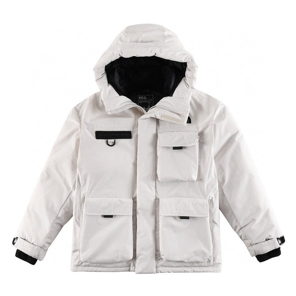 North Face Eco Polar Air Ivory Down Jacket – HolloMen