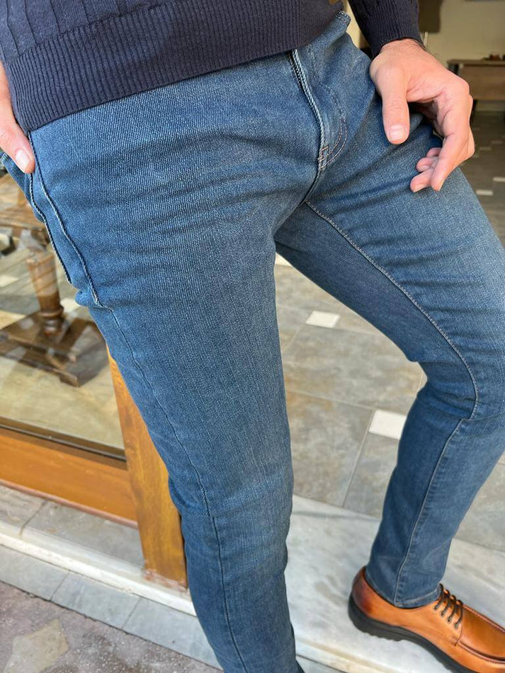 Blue Men's Jeans – HolloMen