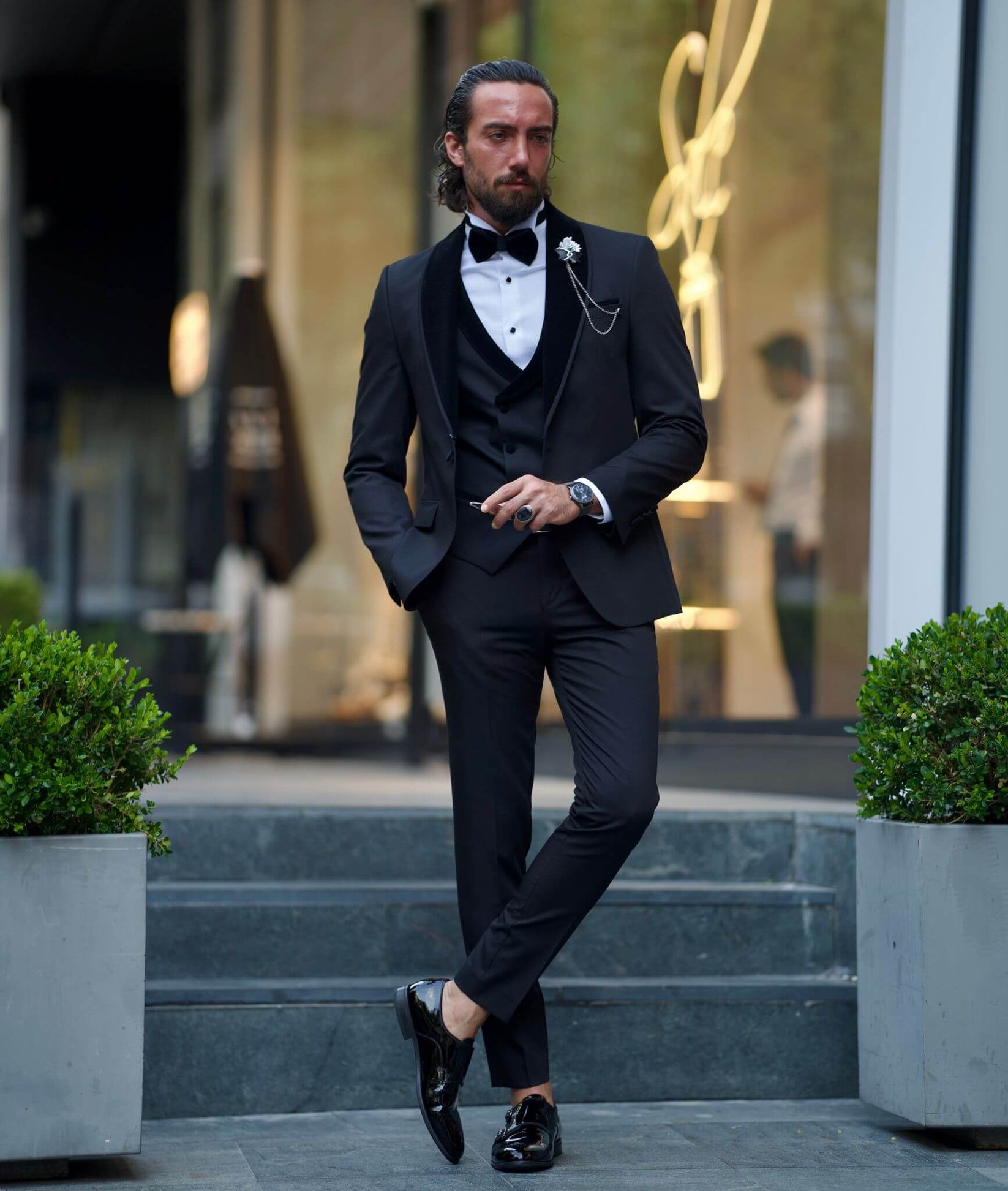 Kakistan Black Tuxedo – HolloMen